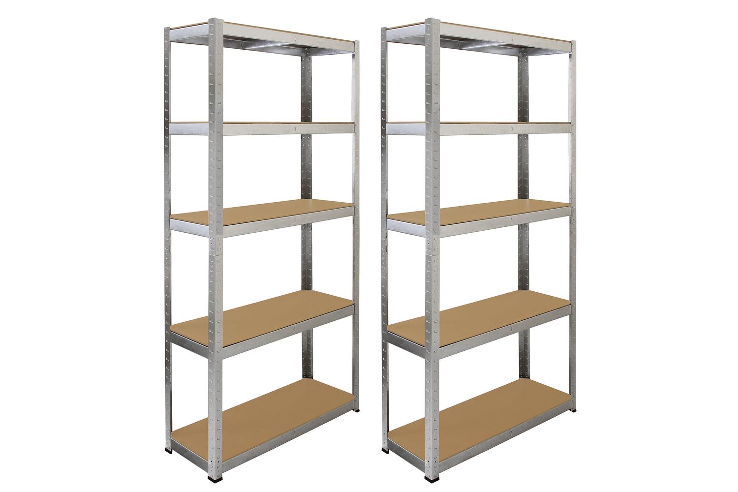 Monstershop 25271 - Galwix 90cm Racking Bundle: Corner Shelv-2