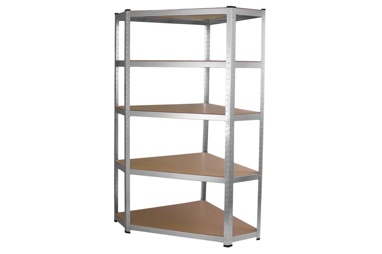 Monstershop 25271 - Galwix 90cm Racking Bundle: Corner Shelv-5