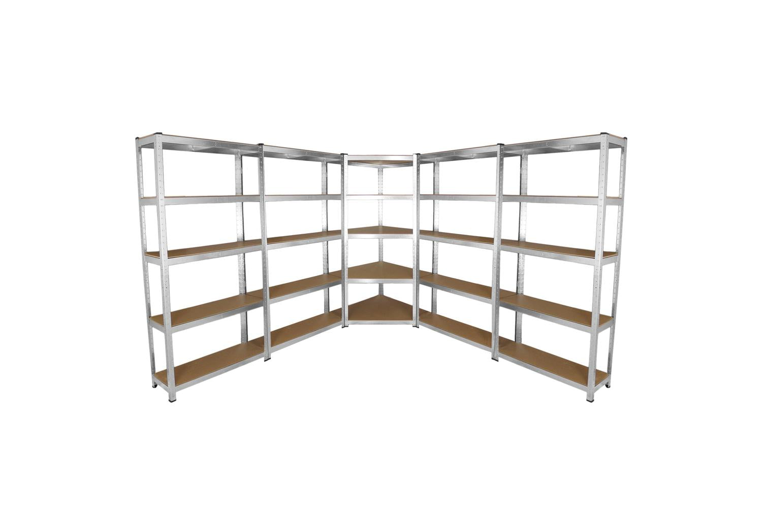 Monstershop 25273 - Galwix 90cm Racking Bundle: Corner Shelv