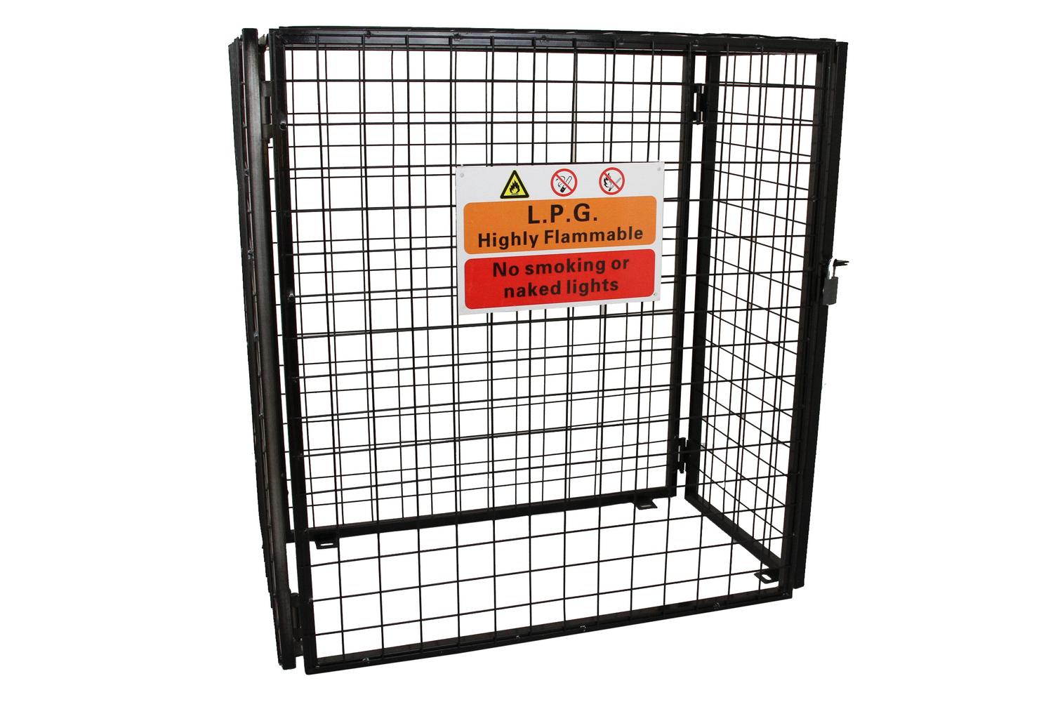 Monstershop 24301 - Gas Bottle Mesh Cage 920mm-4