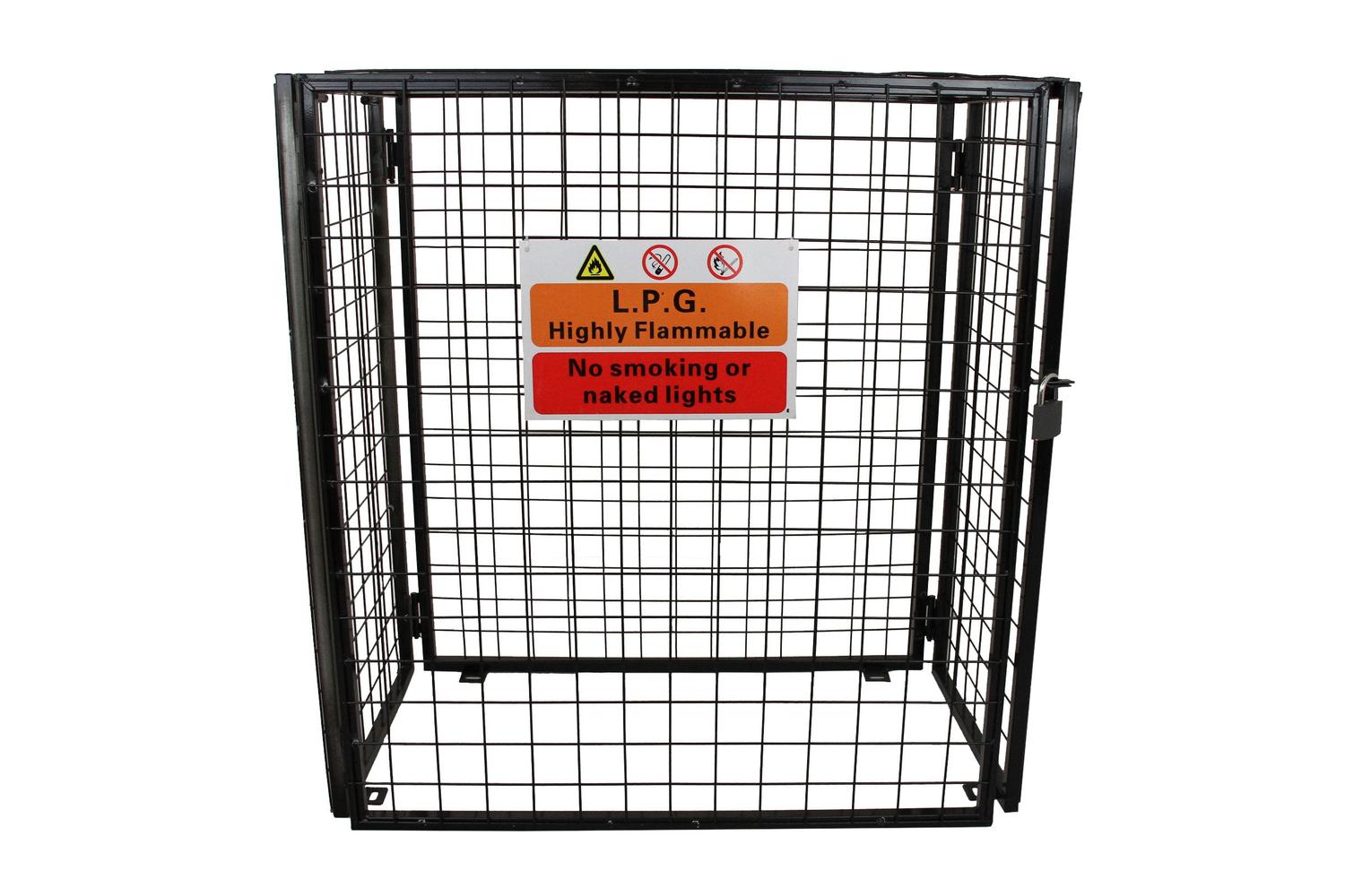Monstershop 24301 - Gas Bottle Mesh Cage 920mm-5