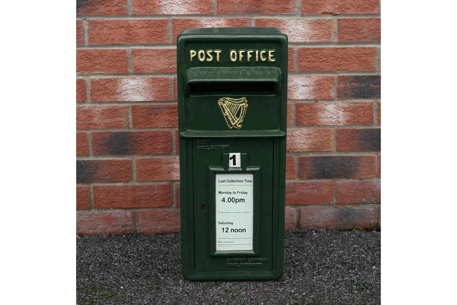 Monstershop 27176 - Green Irish Post Box-8