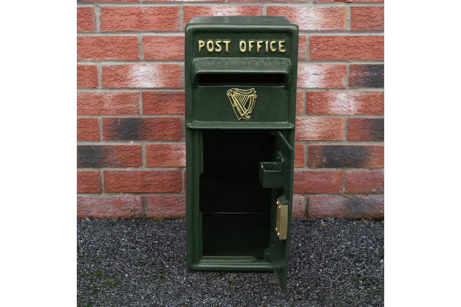 Monstershop 27893 - Green Irish Post Box With Stand-6