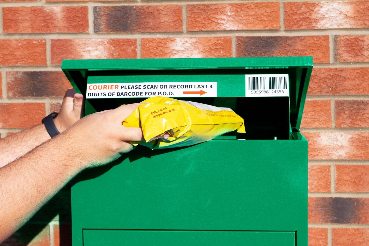 Monstershop 28146 - Green Parcel Post Box-3