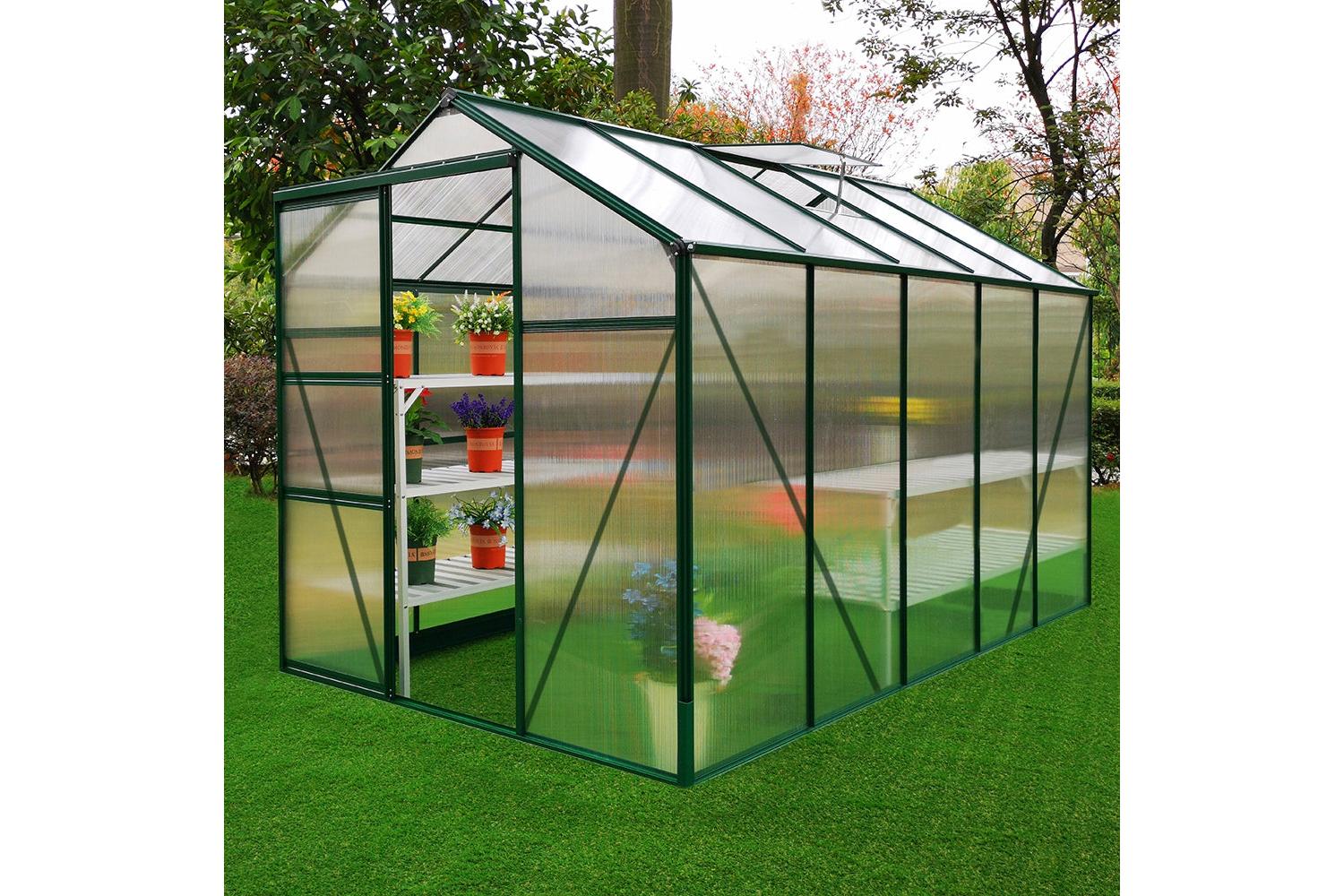 Monstershop 26546 - Greenhouse Polycarbonate 6ft X 10ft (gre-3