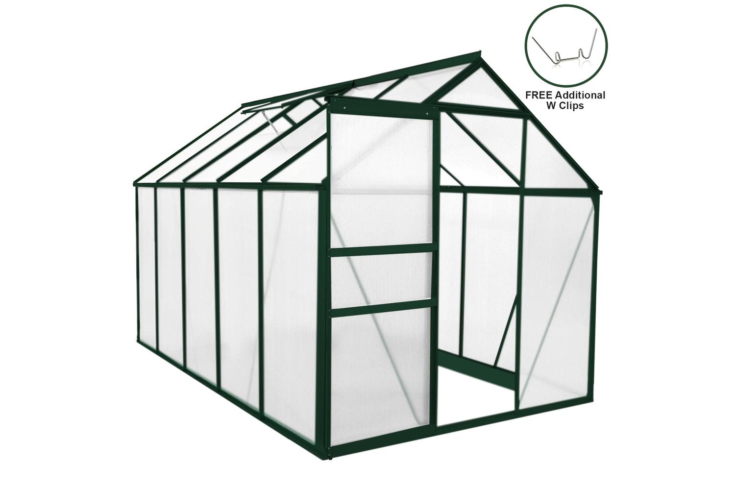 Monstershop 26546 - Greenhouse Polycarbonate 6ft X 10ft (gre-5