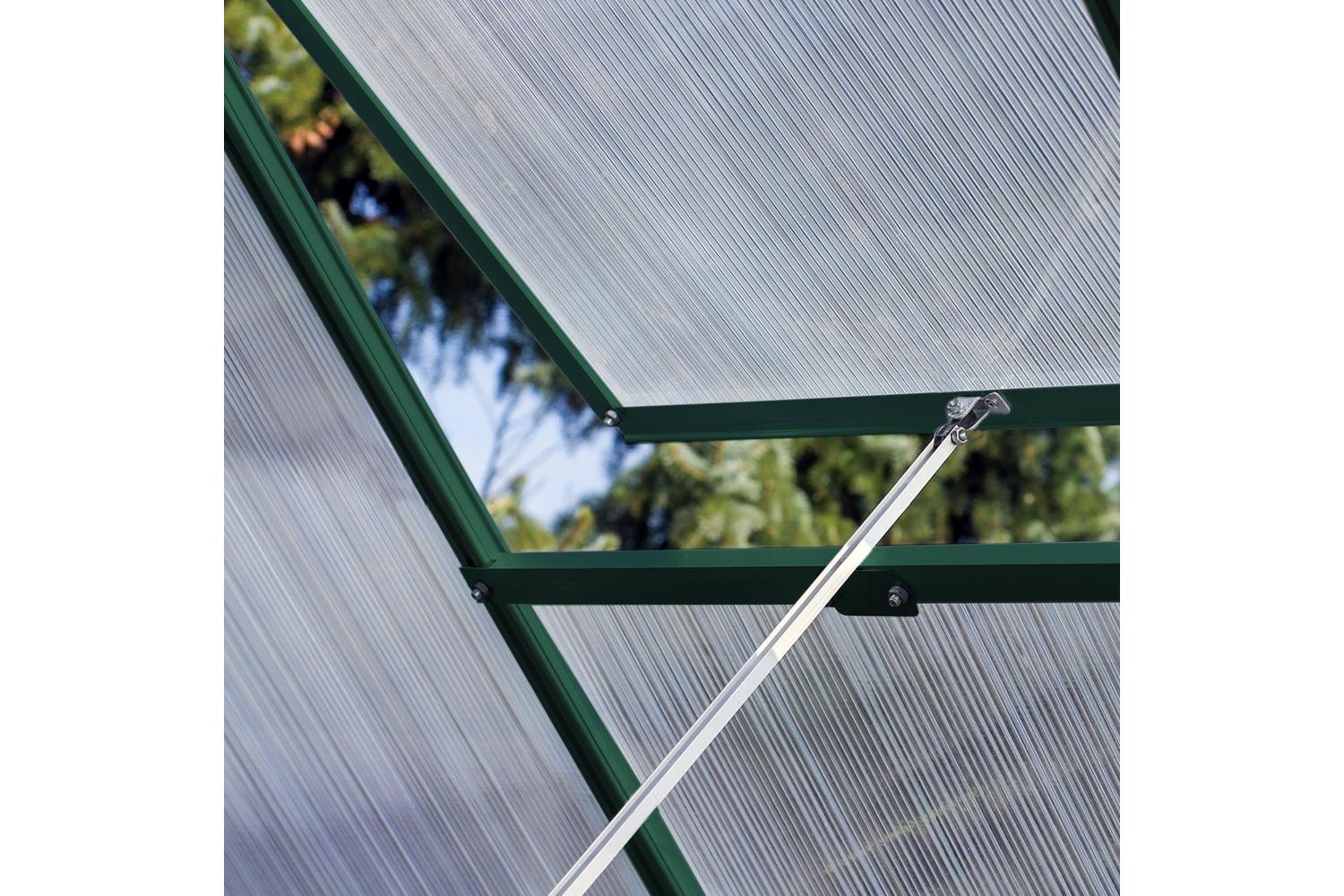 Monstershop 26538 - Greenhouse Polycarbonate 6ft X 10ft With-7