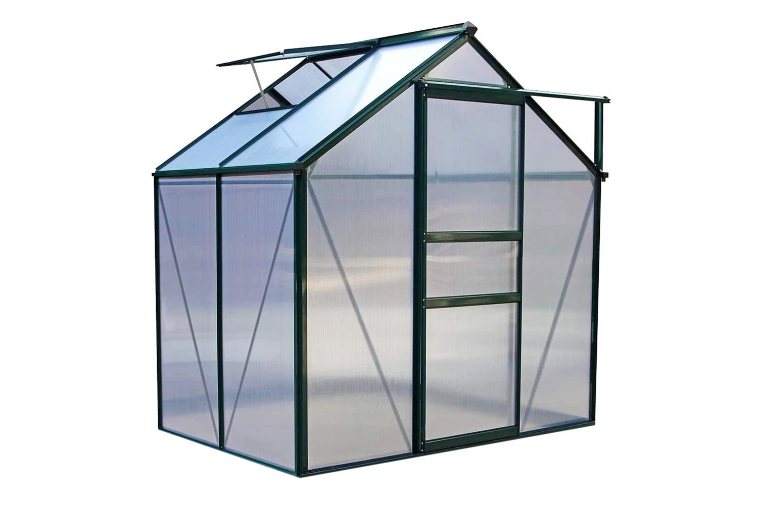 Monstershop 26540 - Greenhouse Polycarbonate 6ft X 4ft (gree