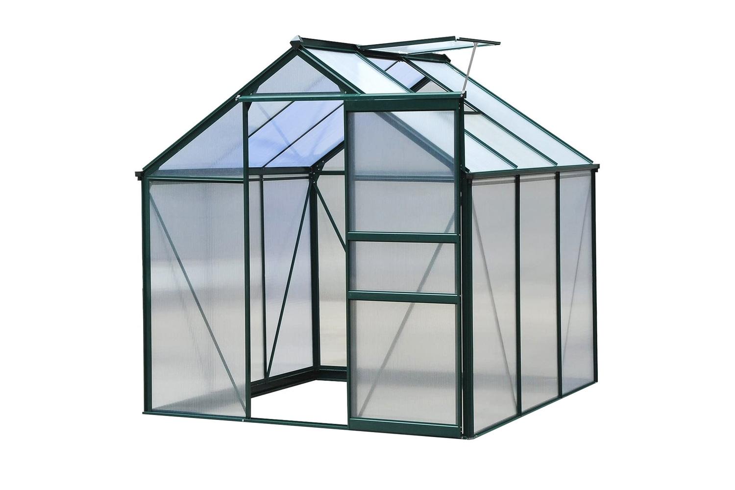 Monstershop 26542 - Greenhouse Polycarbonate 6ft X 6ft (gree-3