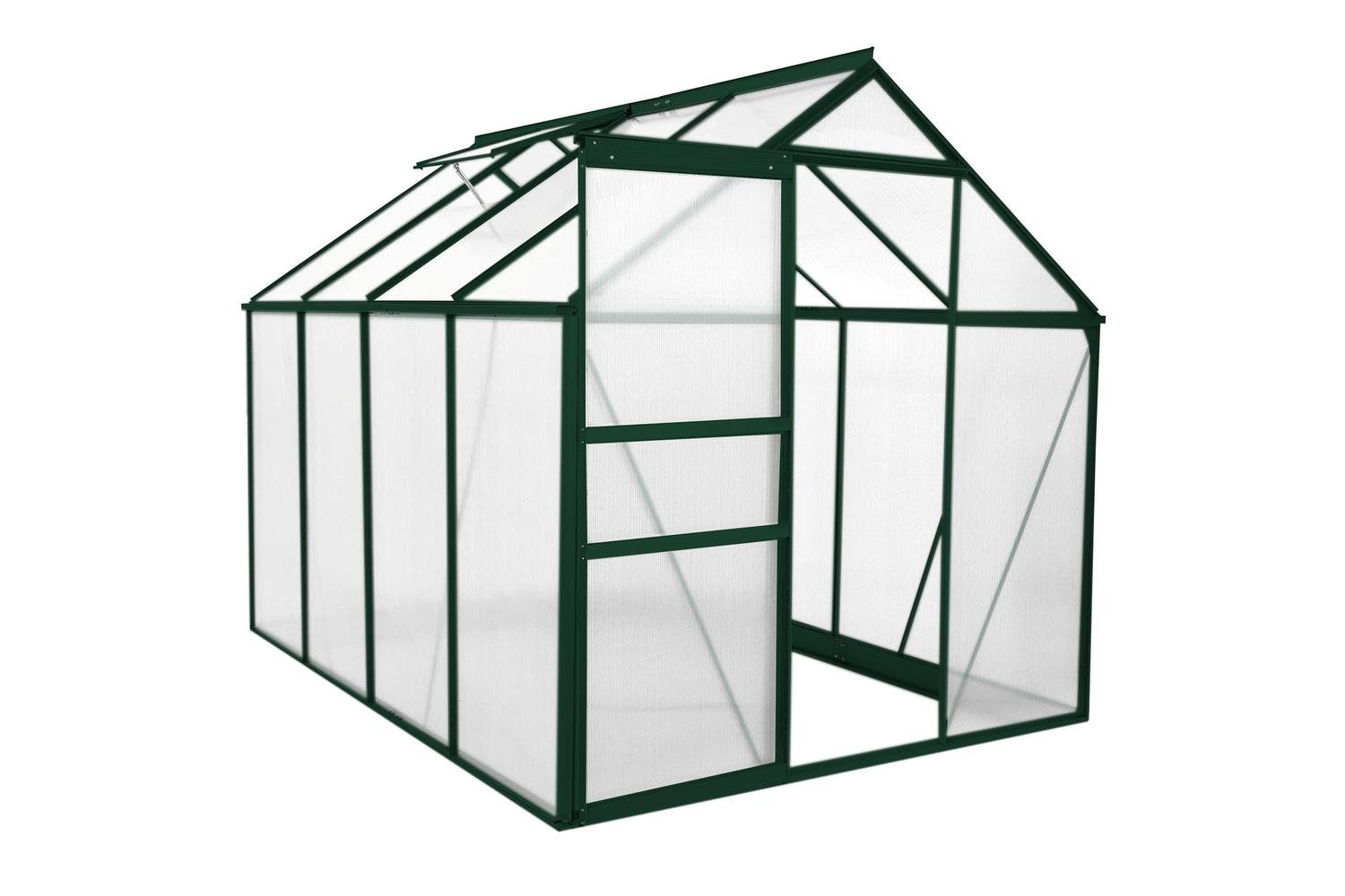 Monstershop 26544 - Greenhouse Polycarbonate 6ft X 8ft (gree