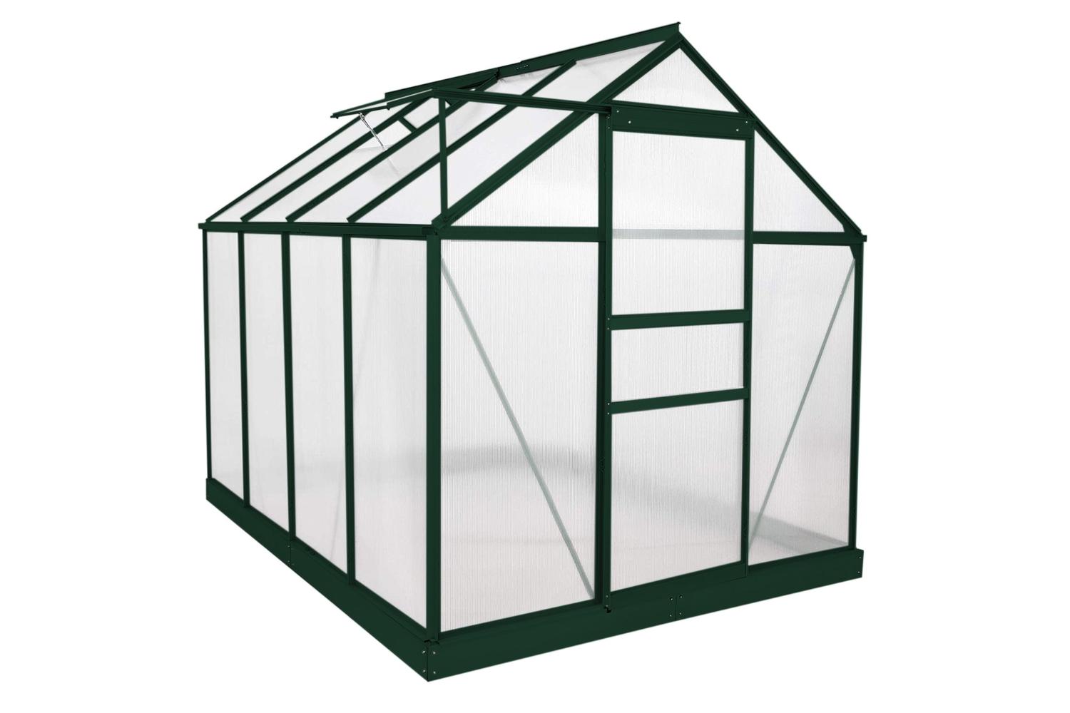 Monstershop 26536 - Greenhouse Polycarbonate 6ft X 8ft With-6