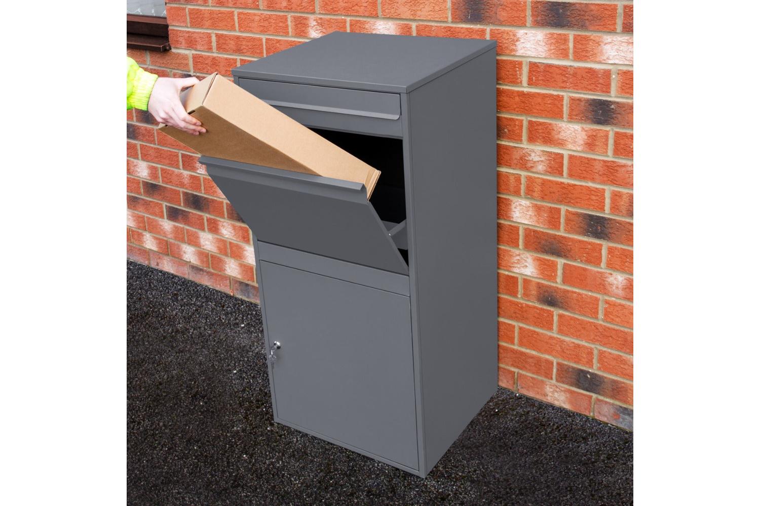 Monstershop 210559 - Grey Anti-theft Parcel Post Box Xl-3