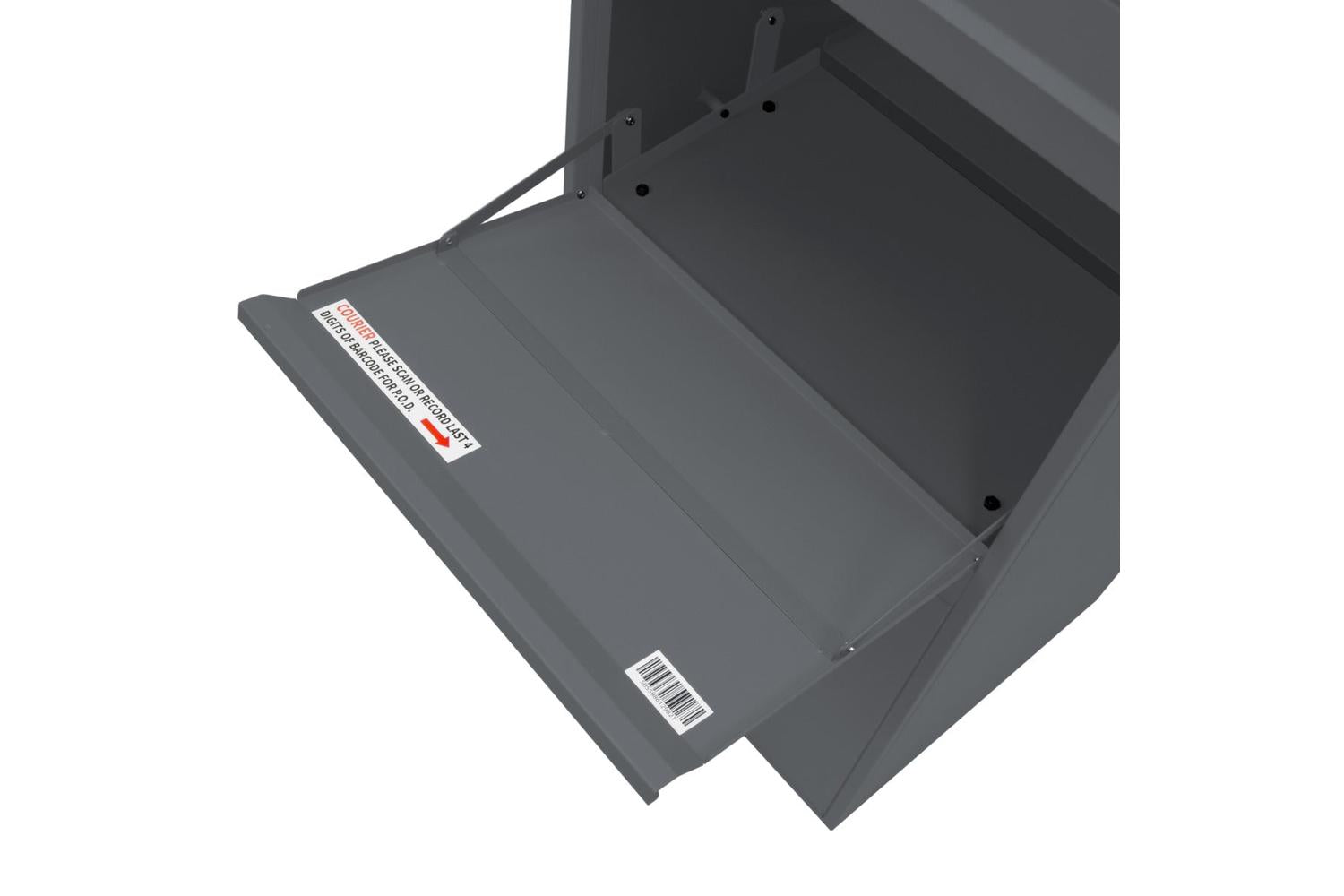Monstershop 210559 - Grey Anti-theft Parcel Post Box Xl-8