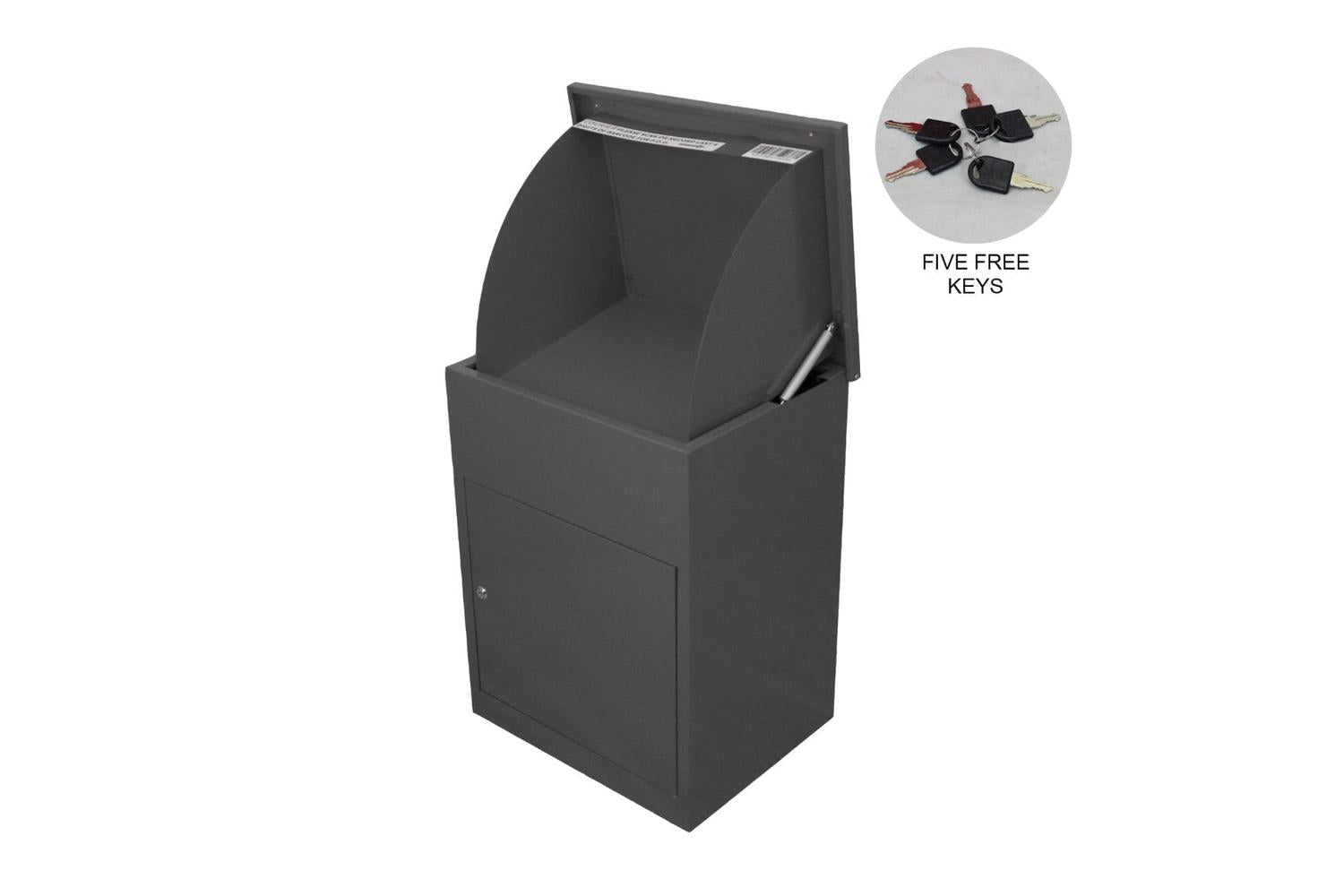 Monstershop 28145 - Grey Parcel Post Box-2