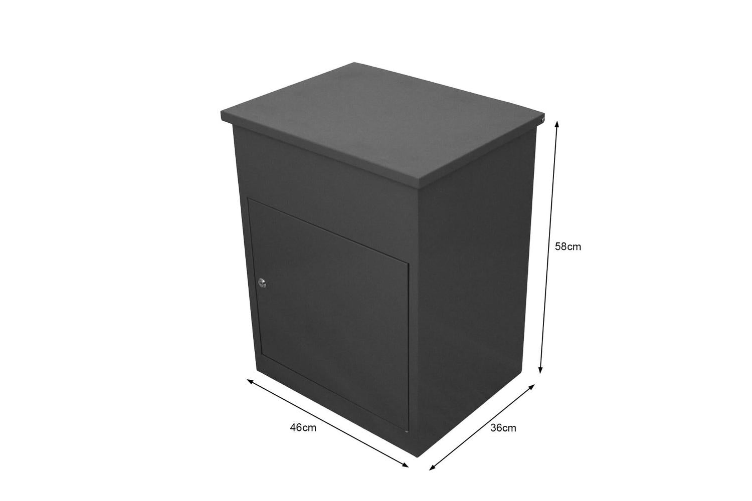 Monstershop 28145 - Grey Parcel Post Box-5