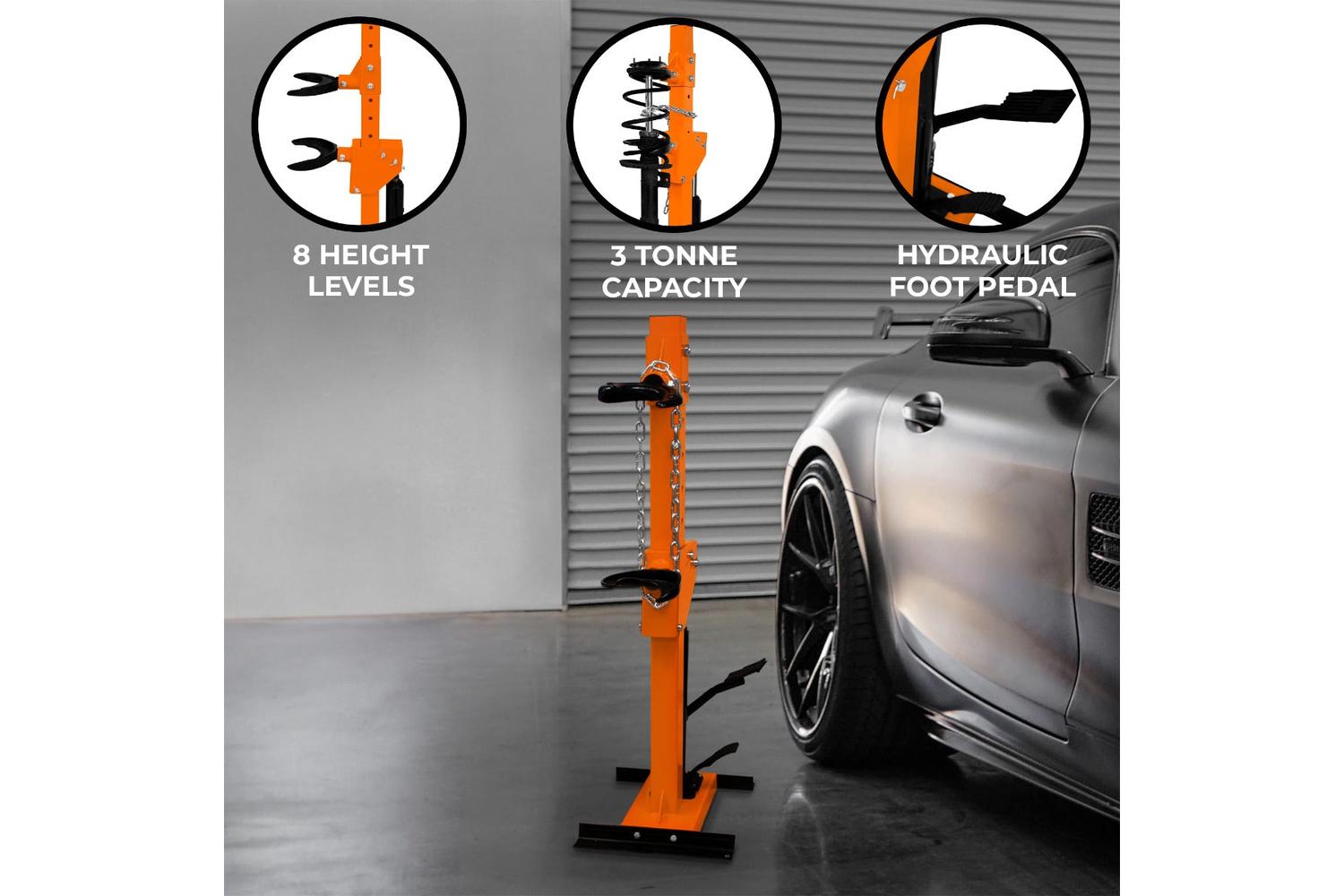 Monstershop 211662 - Hydraulic Coil Spring Strut 3t-2