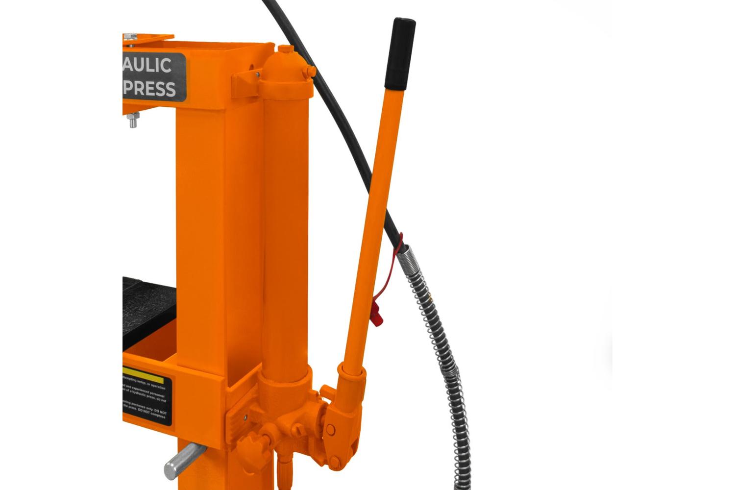 Monstershop 210913 - Hydraulic Shop Press With Gauge  10-7