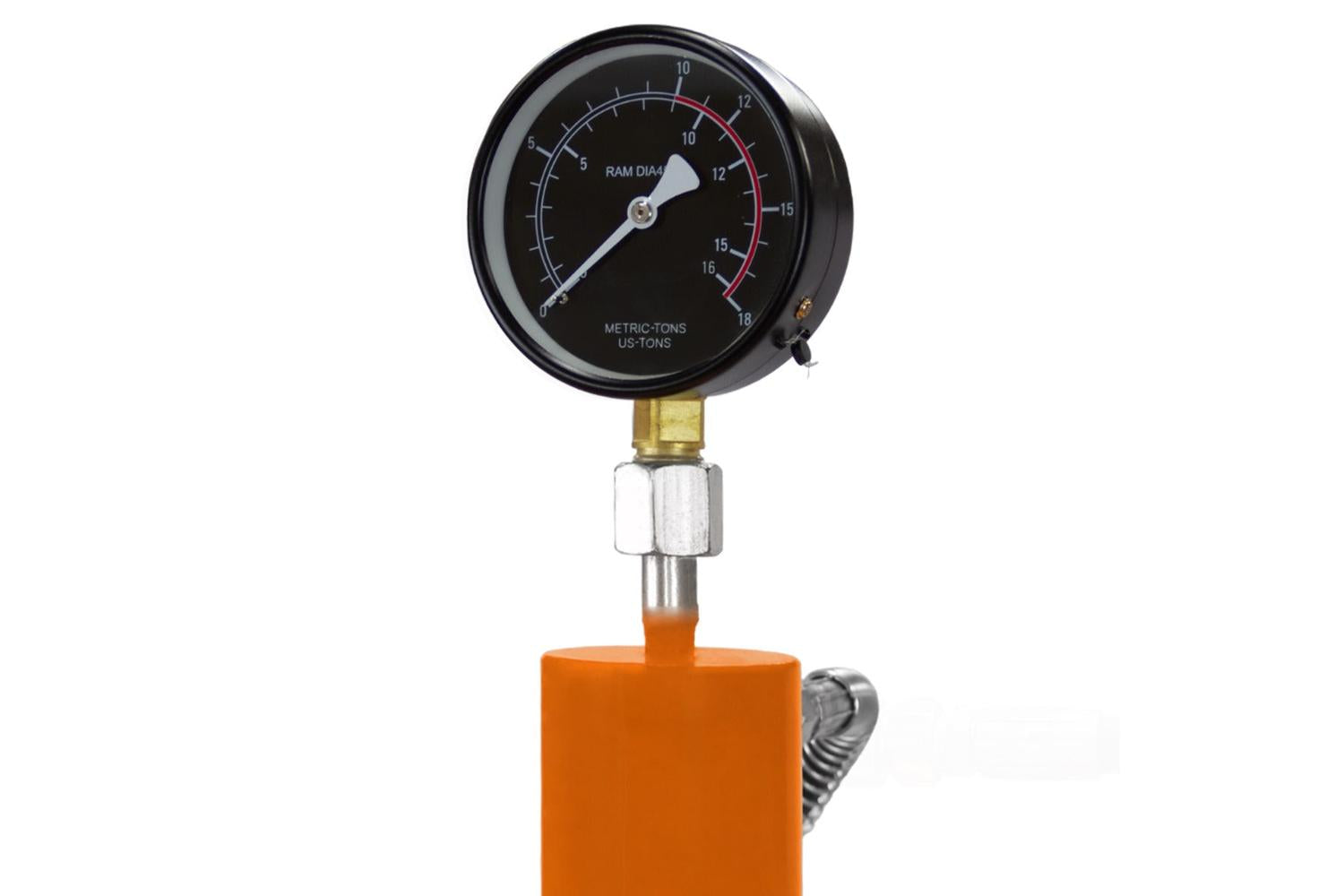 Monstershop 210913 - Hydraulic Shop Press With Gauge  10-8