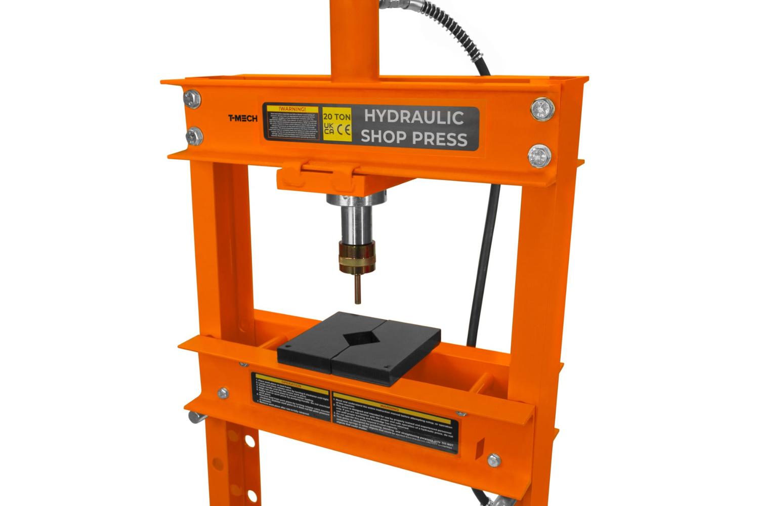 Monstershop 210908 - Hydraulic Shop Press With Gauge  20-4