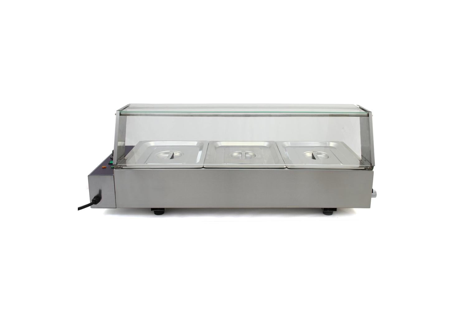 Monstershop 10615 - Kukoo 3 Pan Wet Well Bain Marie-4