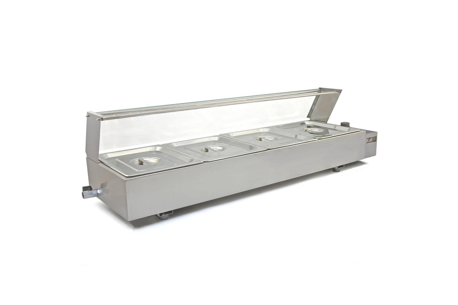 Monstershop 10616 - Kukoo 4 Pan Wet Well Bain Marie