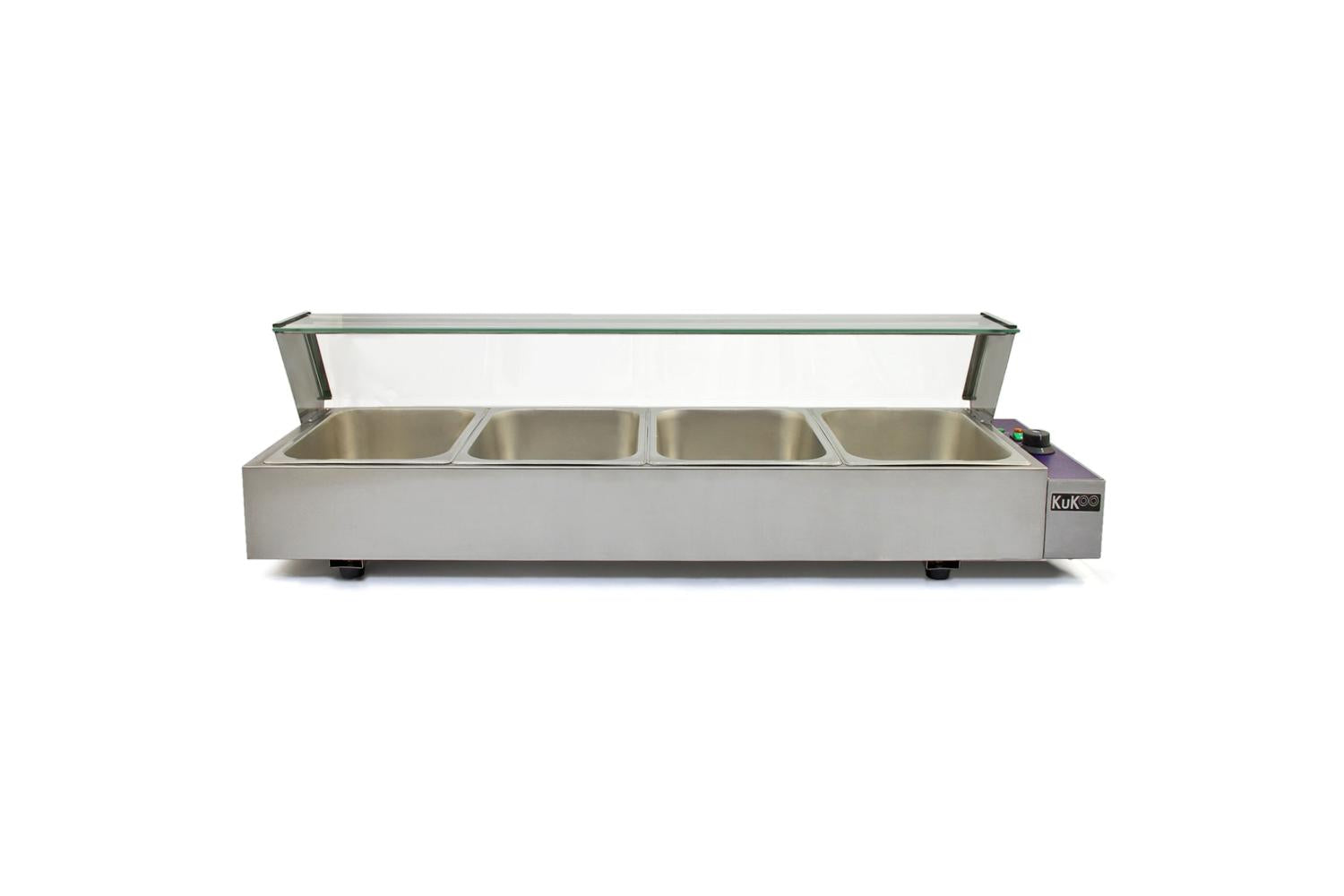 Monstershop 10616 - Kukoo 4 Pan Wet Well Bain Marie-2