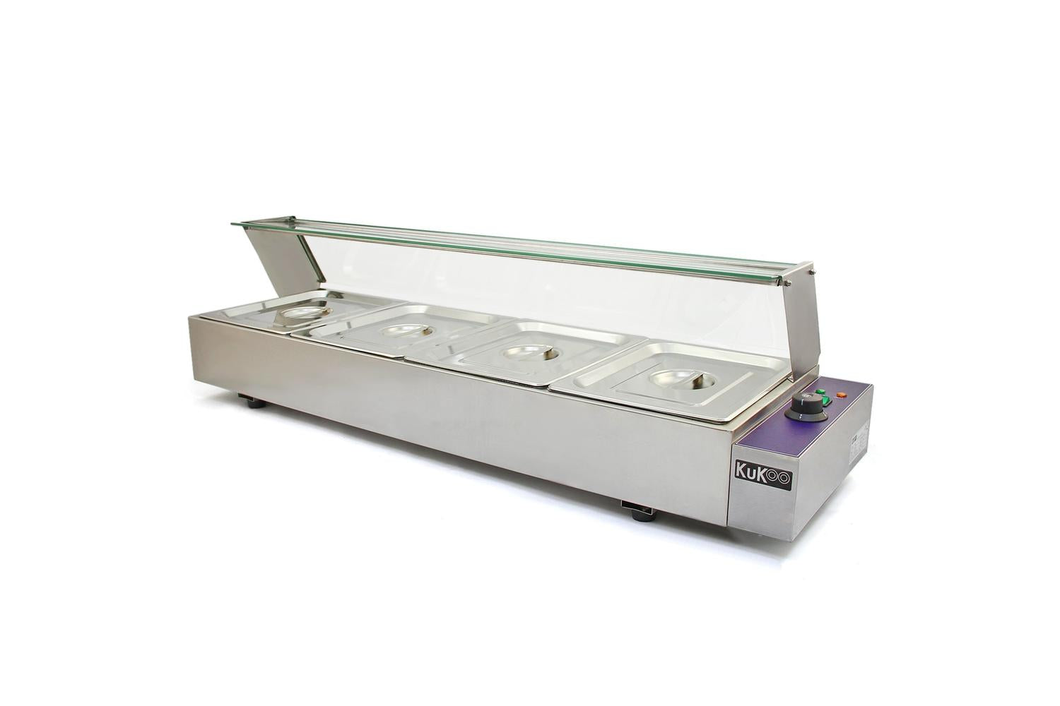 Monstershop 10616 - Kukoo 4 Pan Wet Well Bain Marie-3