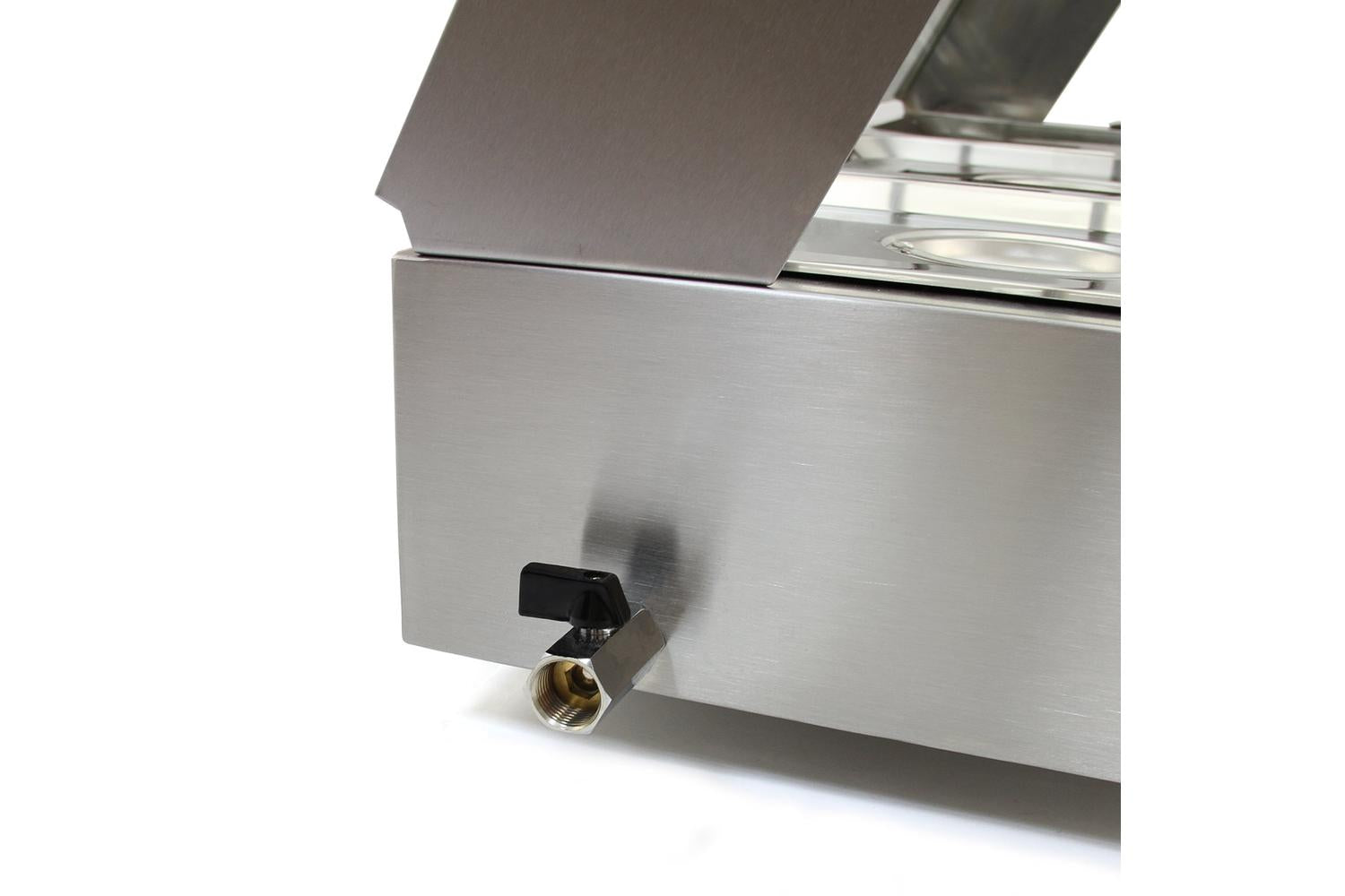 Monstershop 10616 - Kukoo 4 Pan Wet Well Bain Marie-7