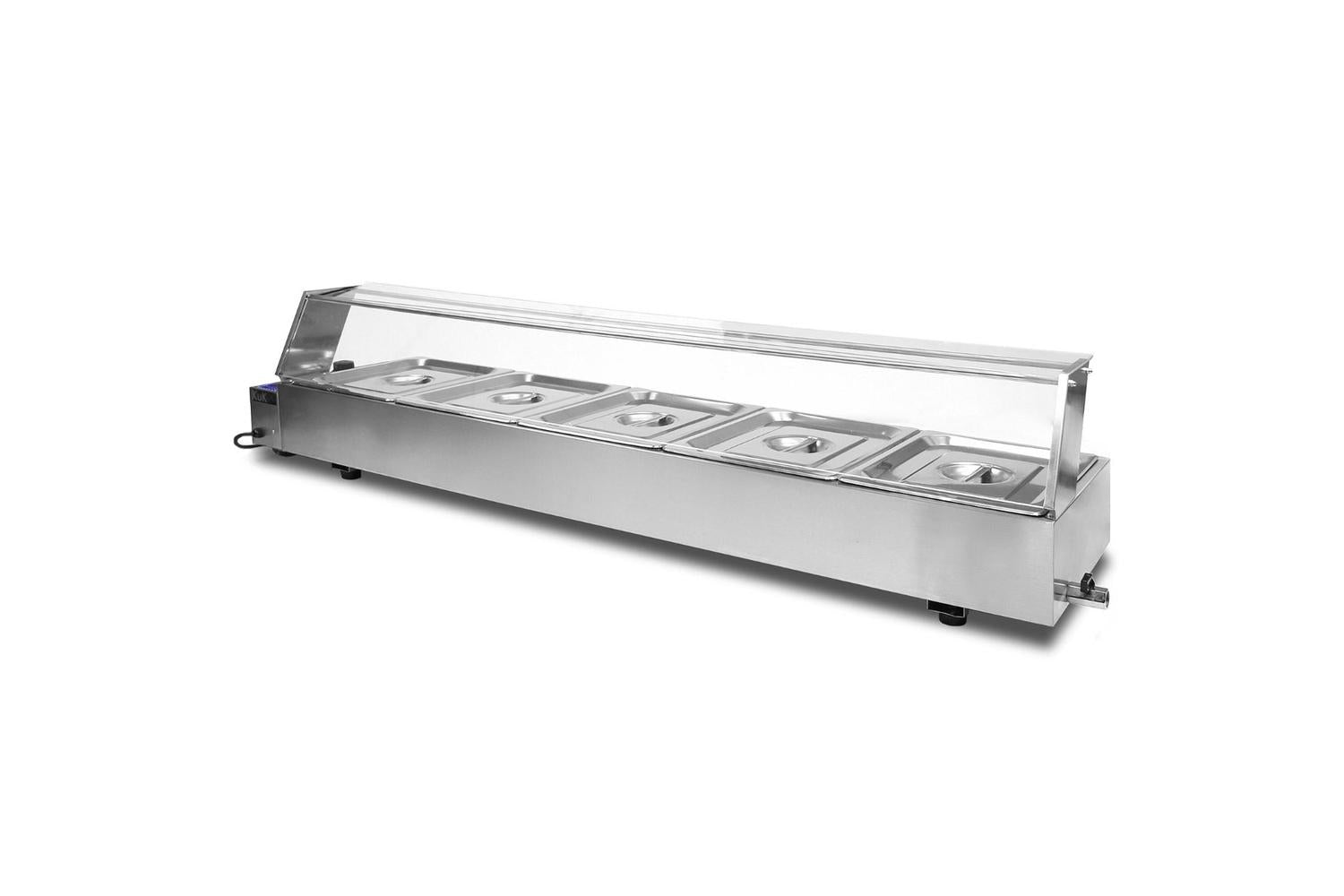 Monstershop 10617 - Kukoo 5 Pan Wet Well Bain Marie-5