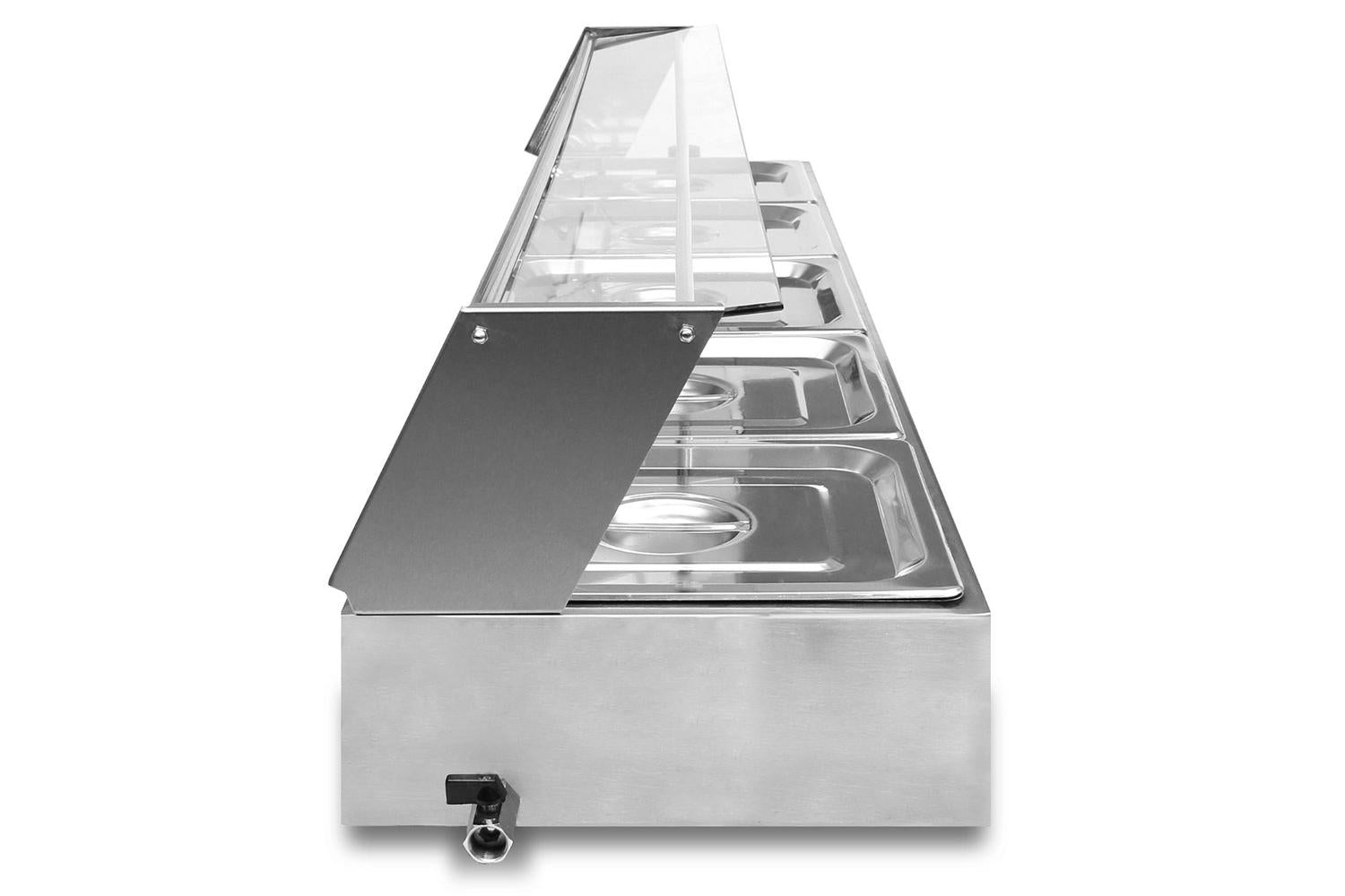 Monstershop 10617 - Kukoo 5 Pan Wet Well Bain Marie-6
