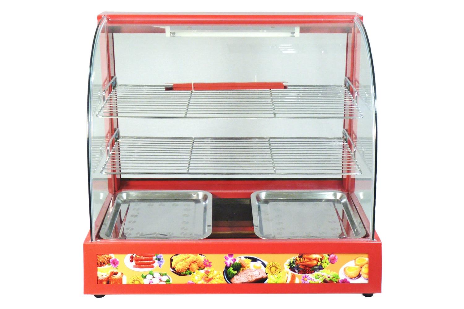 Monstershop 8368 - Kukoo 60cm Wide Glass Food Warmer-2