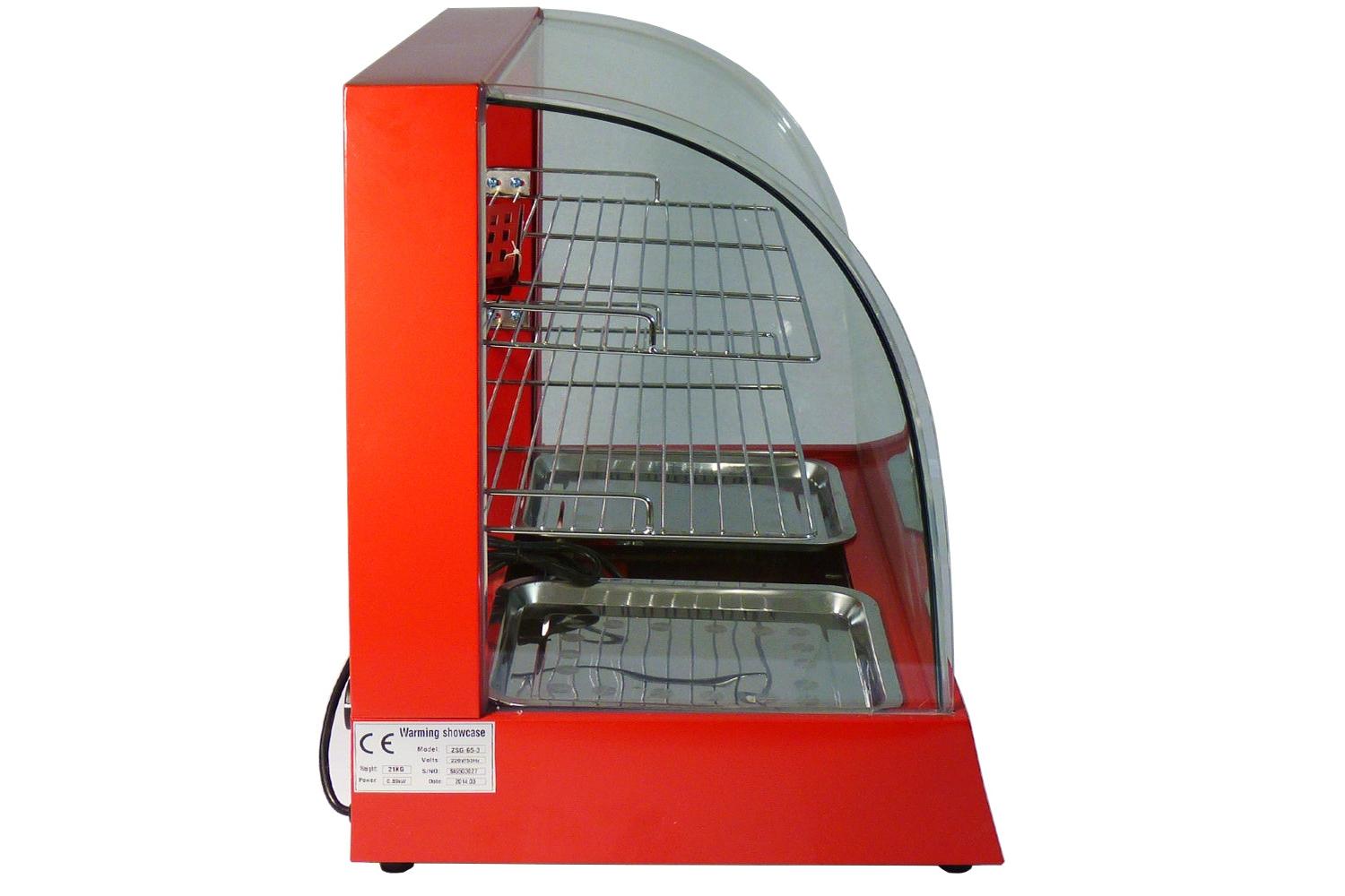 Monstershop 8368 - Kukoo 60cm Wide Glass Food Warmer-3