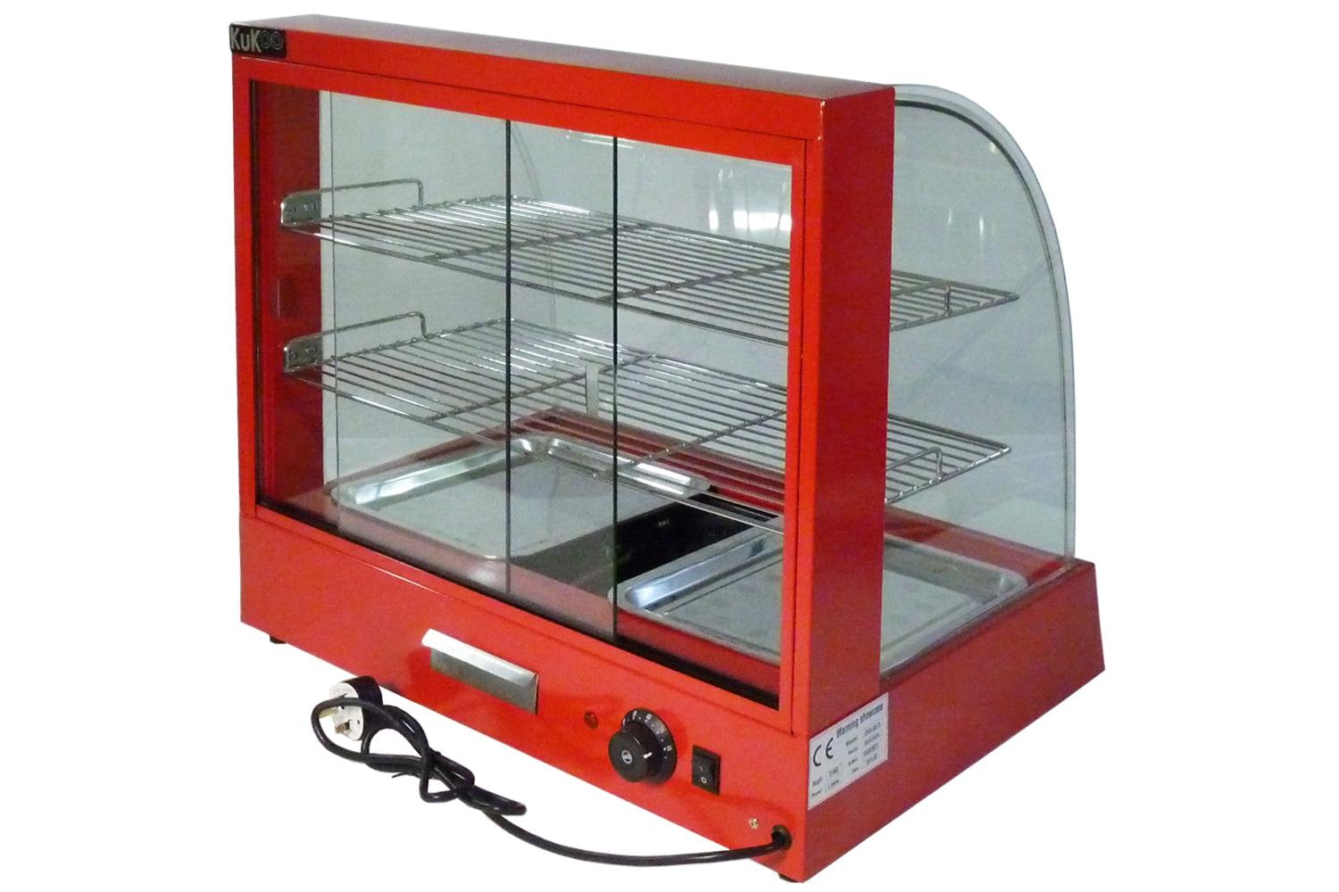 Monstershop 8368 - Kukoo 60cm Wide Glass Food Warmer-4