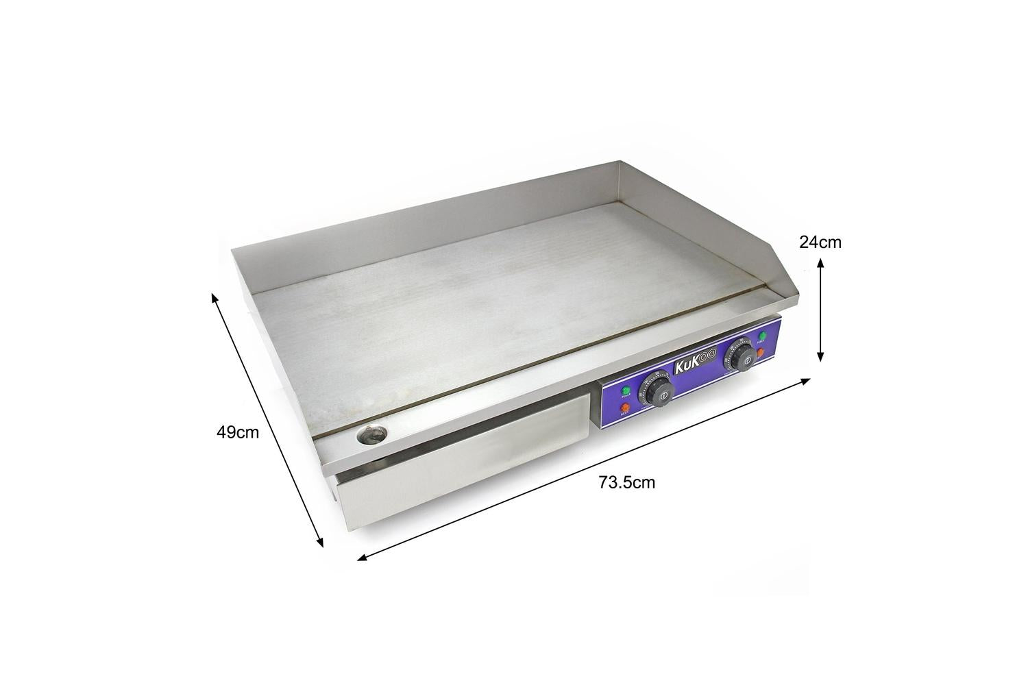 Monstershop 10120 - Kukoo 70cm Wide Electric Griddle-4