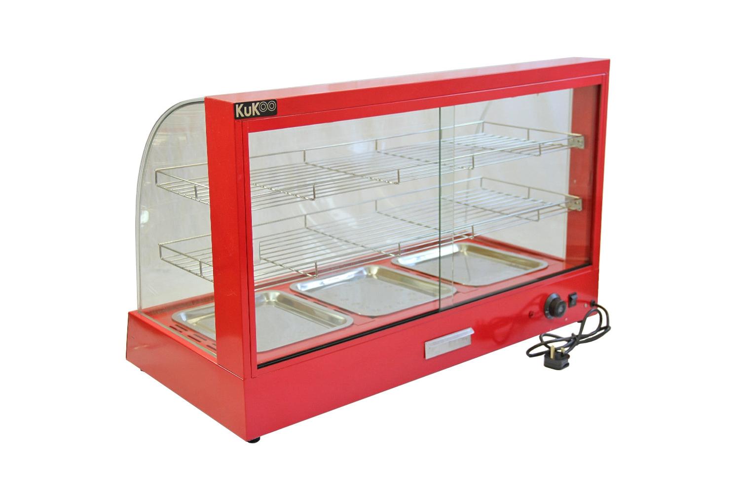 Monstershop 8369 - Kukoo 90cm Wide Glass Food Warmer-3