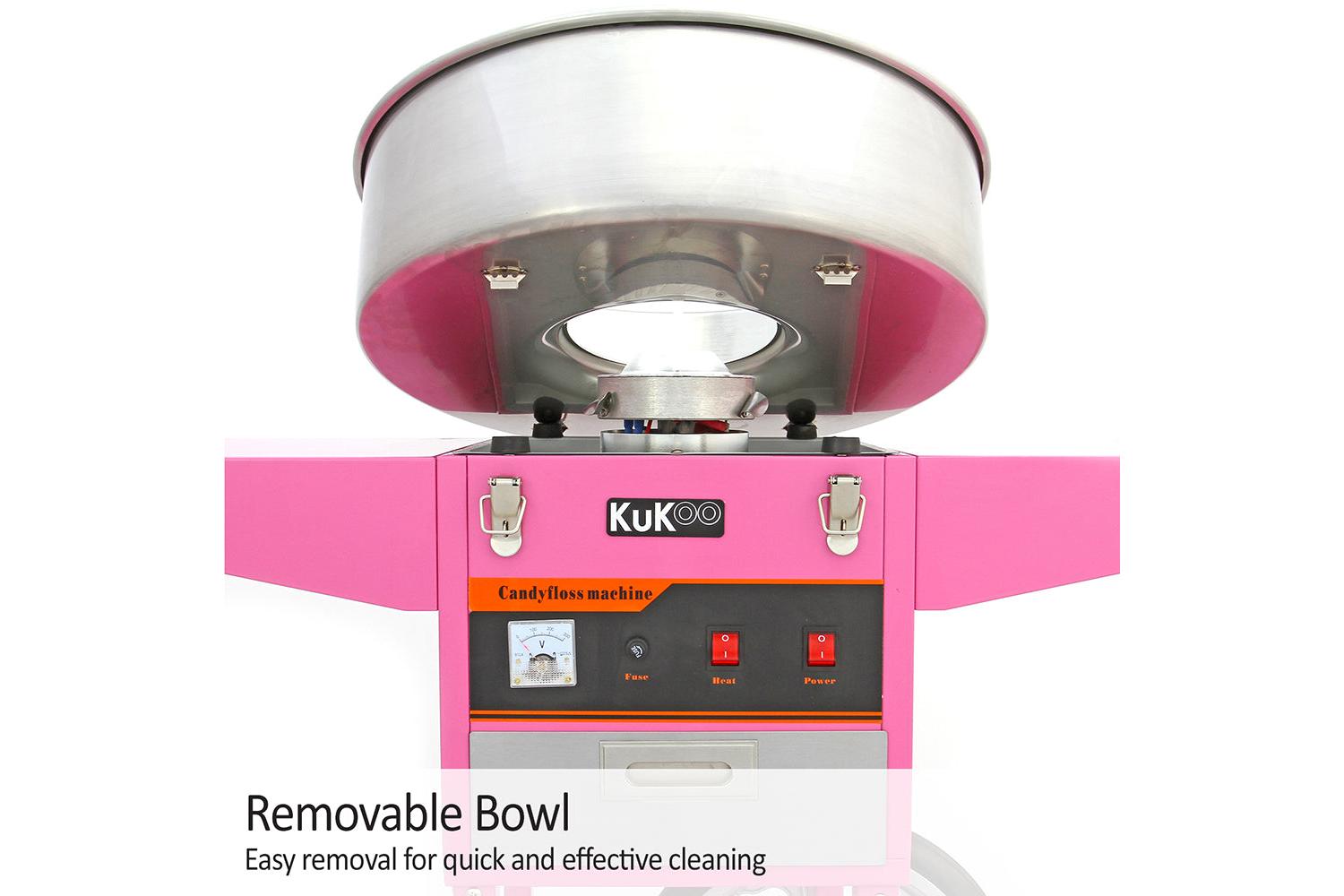 Monstershop 10491 - Kukoo Candy Floss Machine & Cart-4