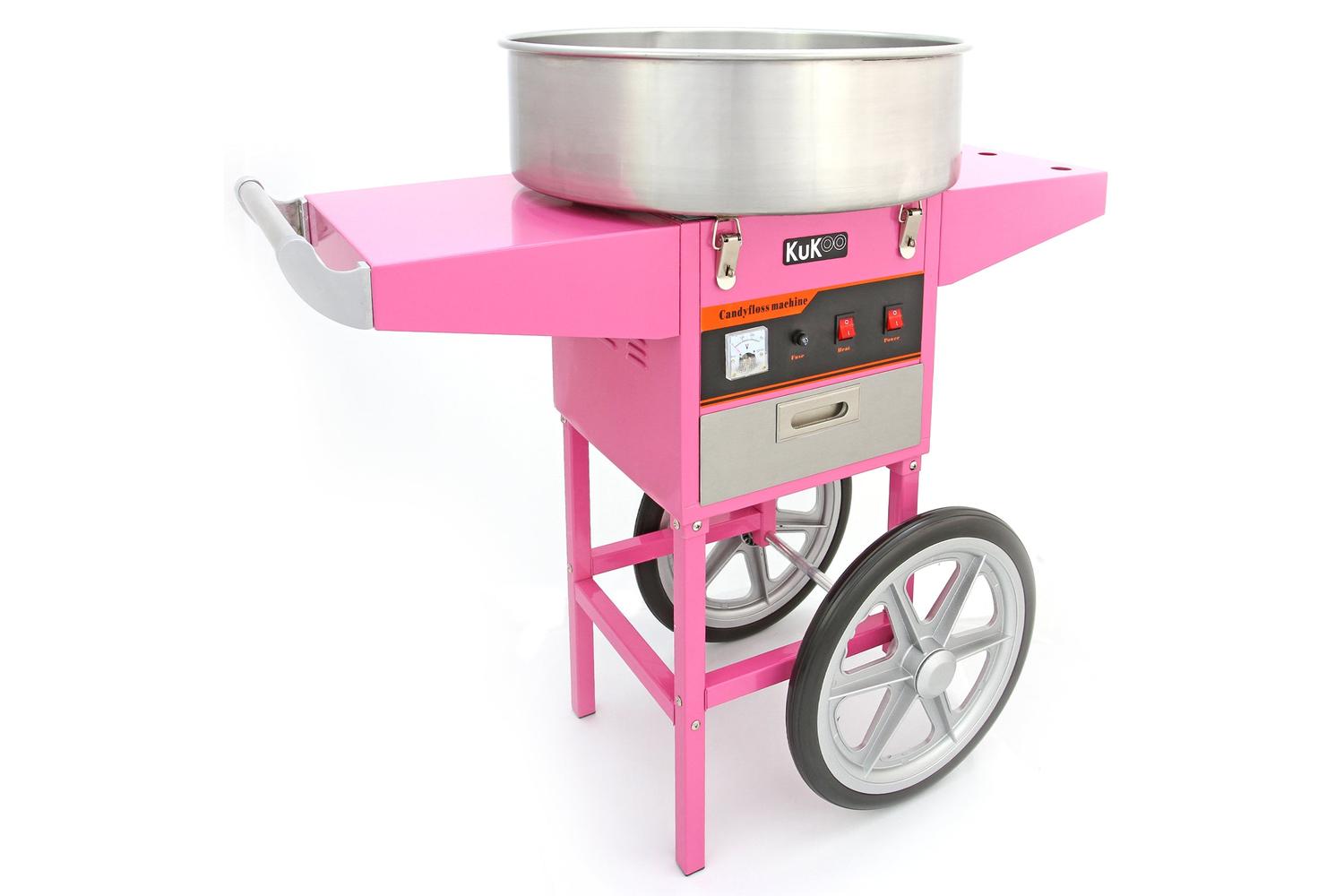 Monstershop 8363 - Kukoo Candy Floss Machine With Cart-2