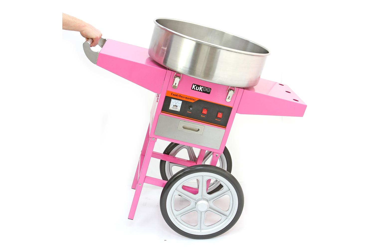 Monstershop 8363 - Kukoo Candy Floss Machine With Cart-3