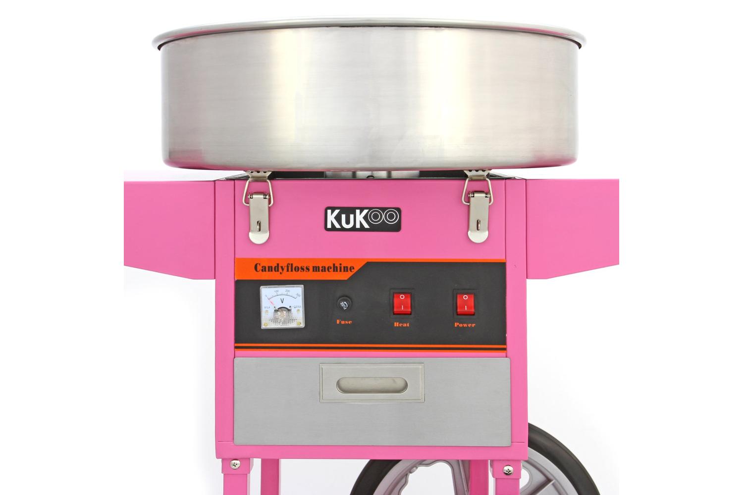 Monstershop 8363 - Kukoo Candy Floss Machine With Cart-4