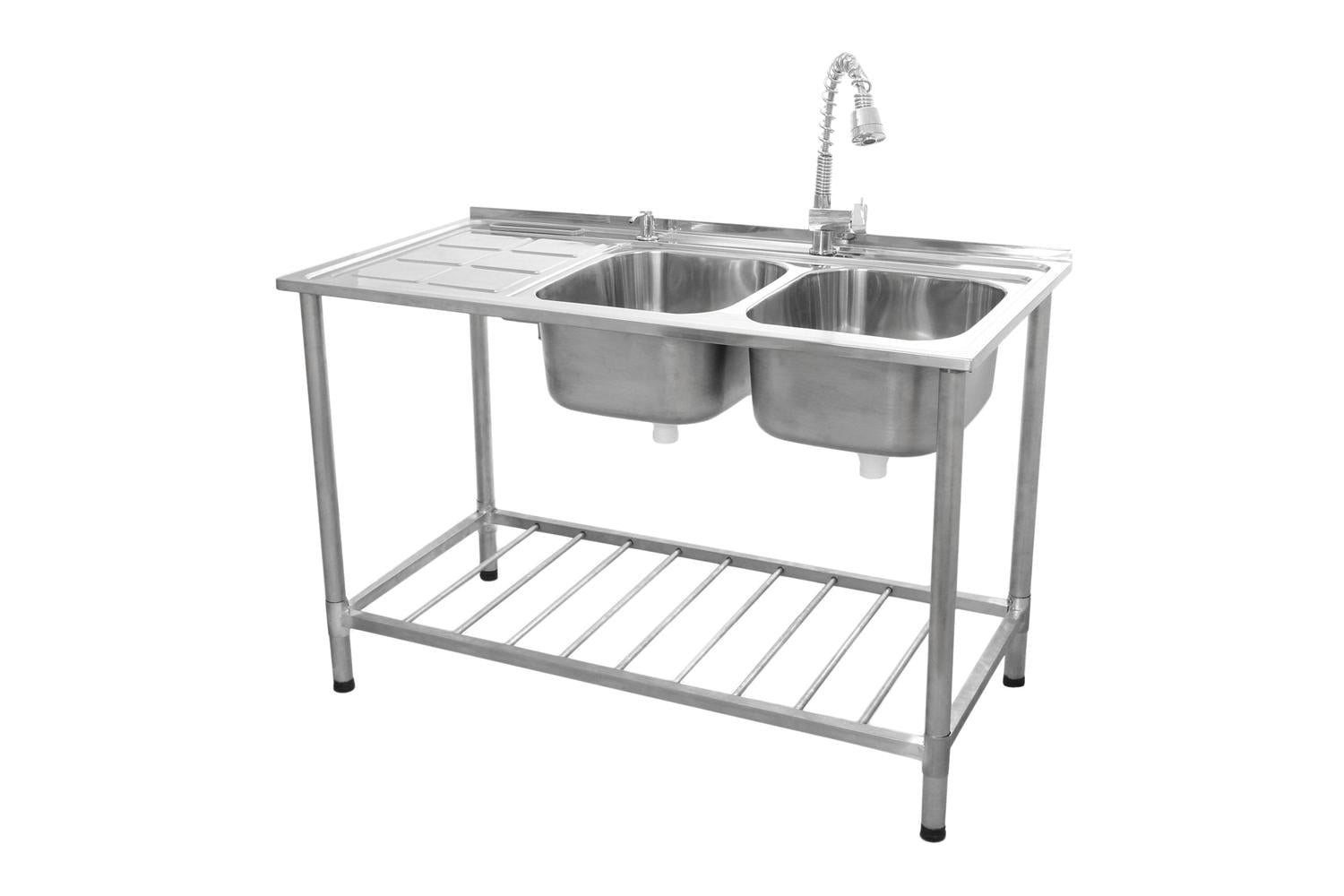 Monstershop 24896 - Kukoo Commercial Catering Sink Double Bo-2