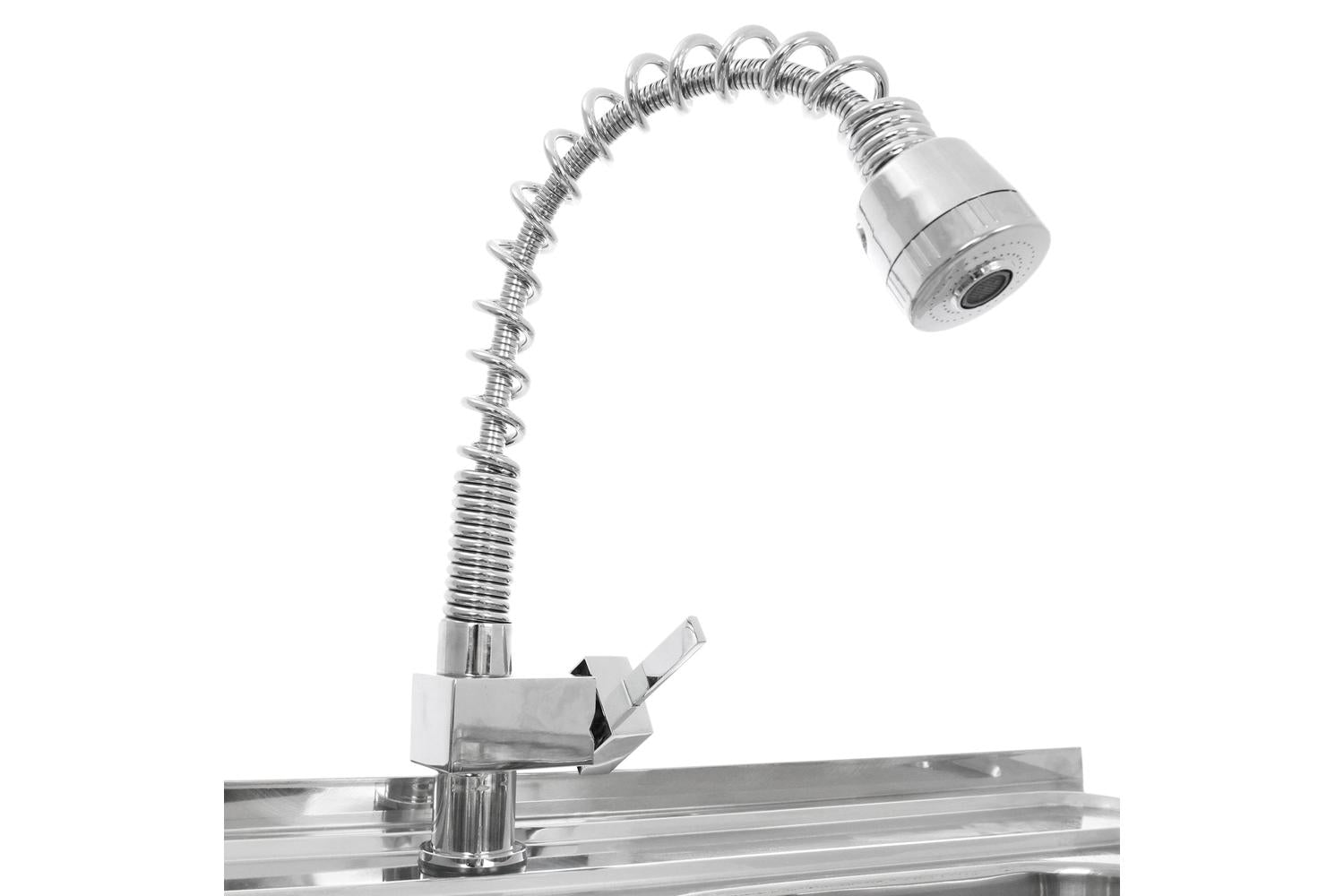 Monstershop 24896 - Kukoo Commercial Catering Sink Double Bo-6