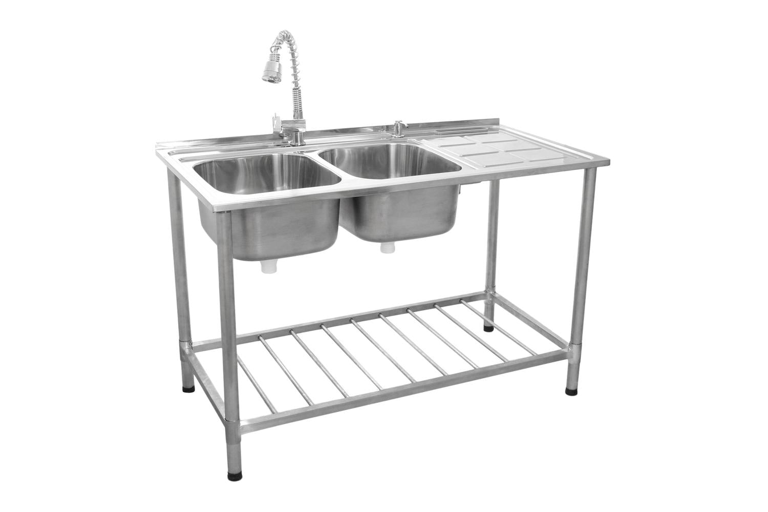 Monstershop 24897 - Kukoo Commercial Catering Sink Double Bo-2