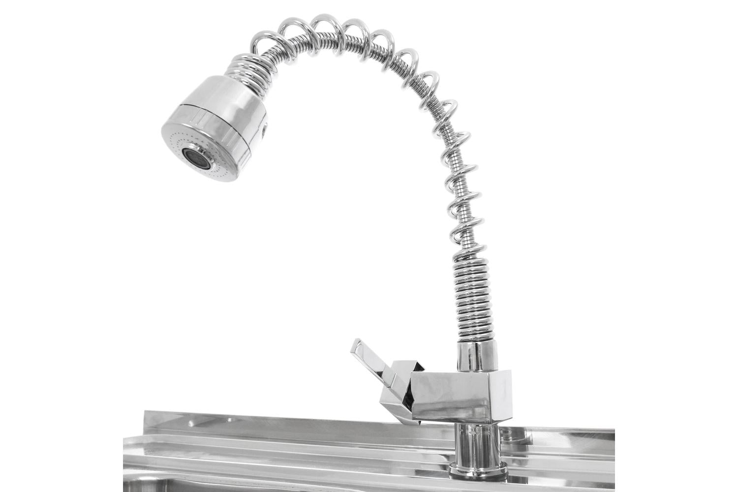 Monstershop 24897 - Kukoo Commercial Catering Sink Double Bo-6