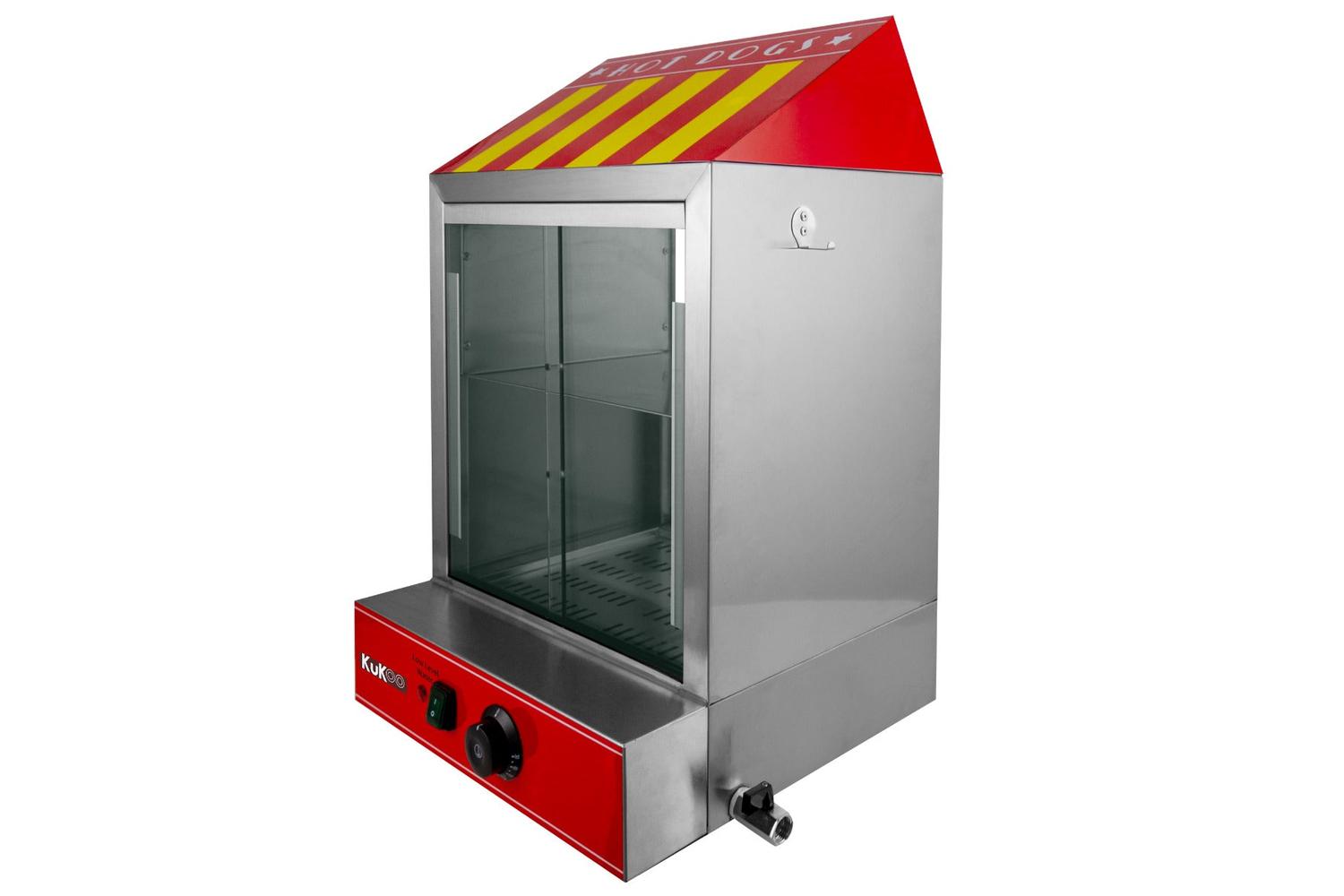 Monstershop 210324 - Kukoo Commercial Hot Dog Steamer-3