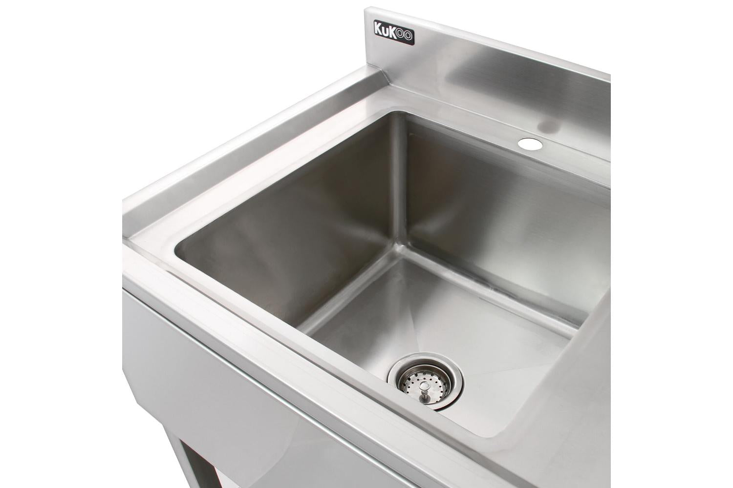 Monstershop 25003 - Kukoo Commercial Sink With Pre-rinse Tap-3