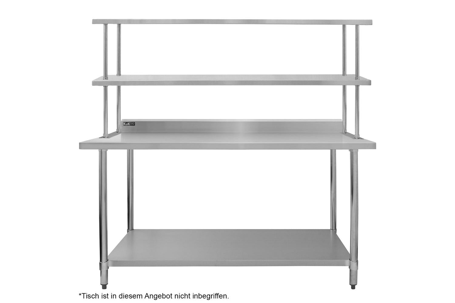 Monstershop 24901 - Kukoo Double Tier Steel Over-shelf 1800m-4