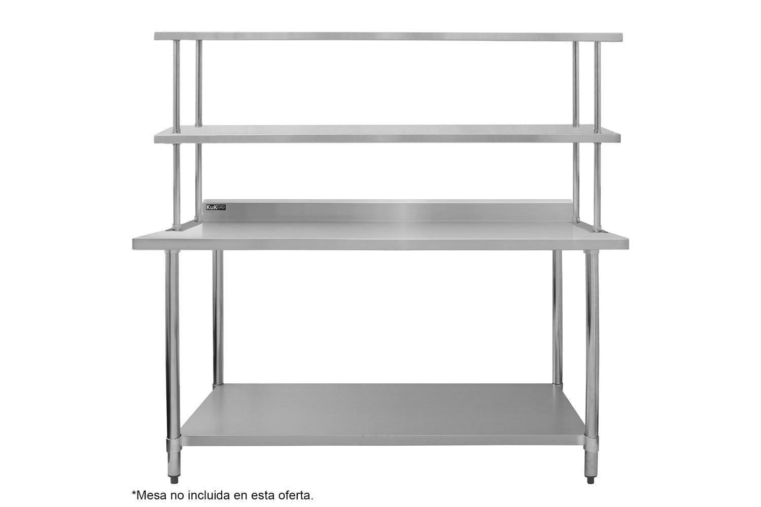 Monstershop 24901 - Kukoo Double Tier Steel Over-shelf 1800m-5