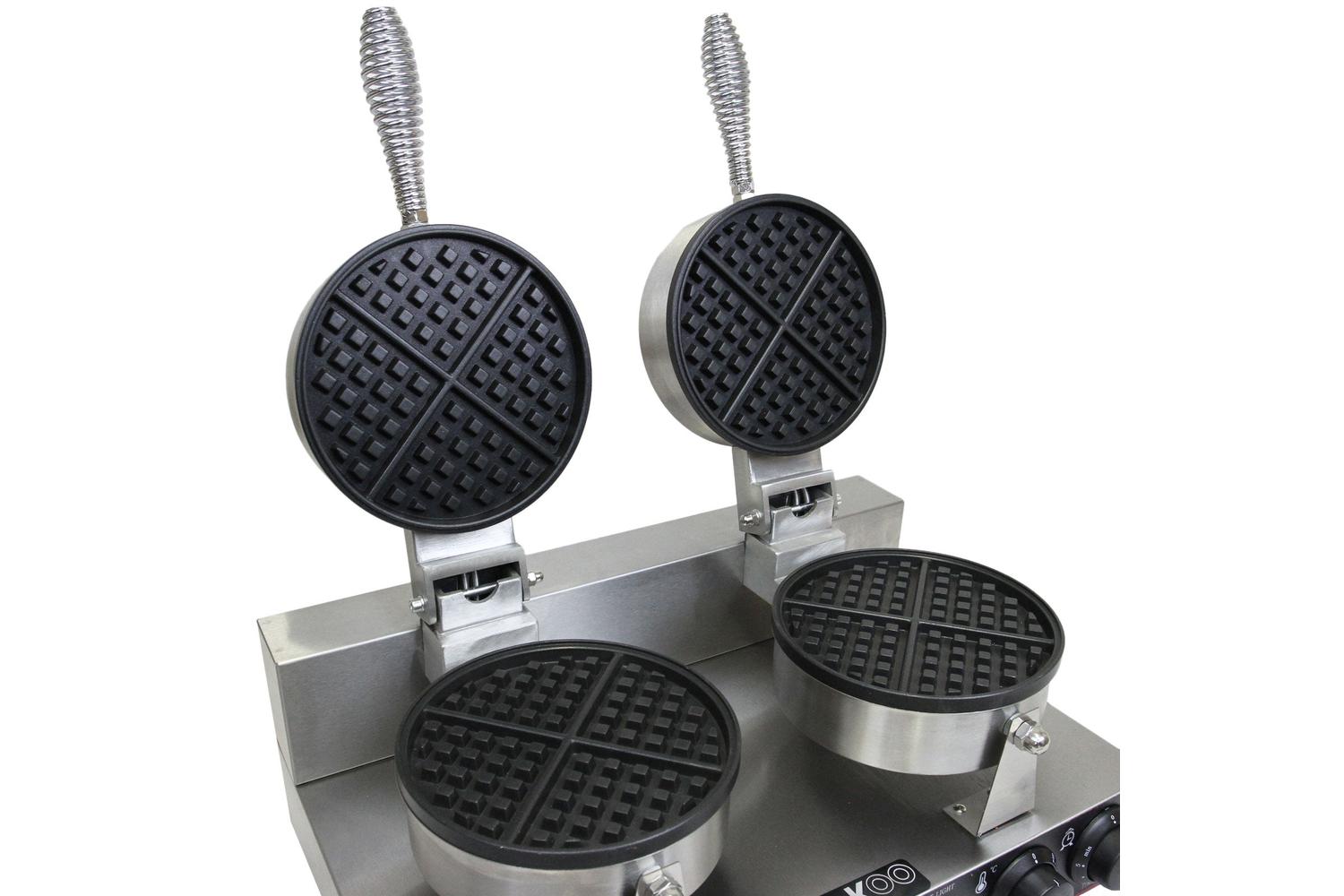 Monstershop 24318 - Kukoo Double Waffle Maker-5
