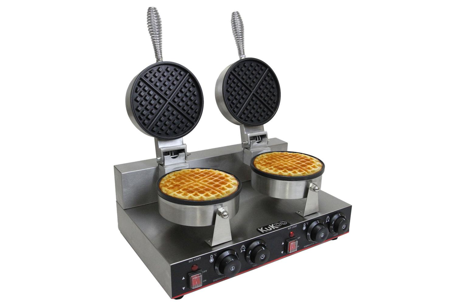 Monstershop 24318 - Kukoo Double Waffle Maker-7