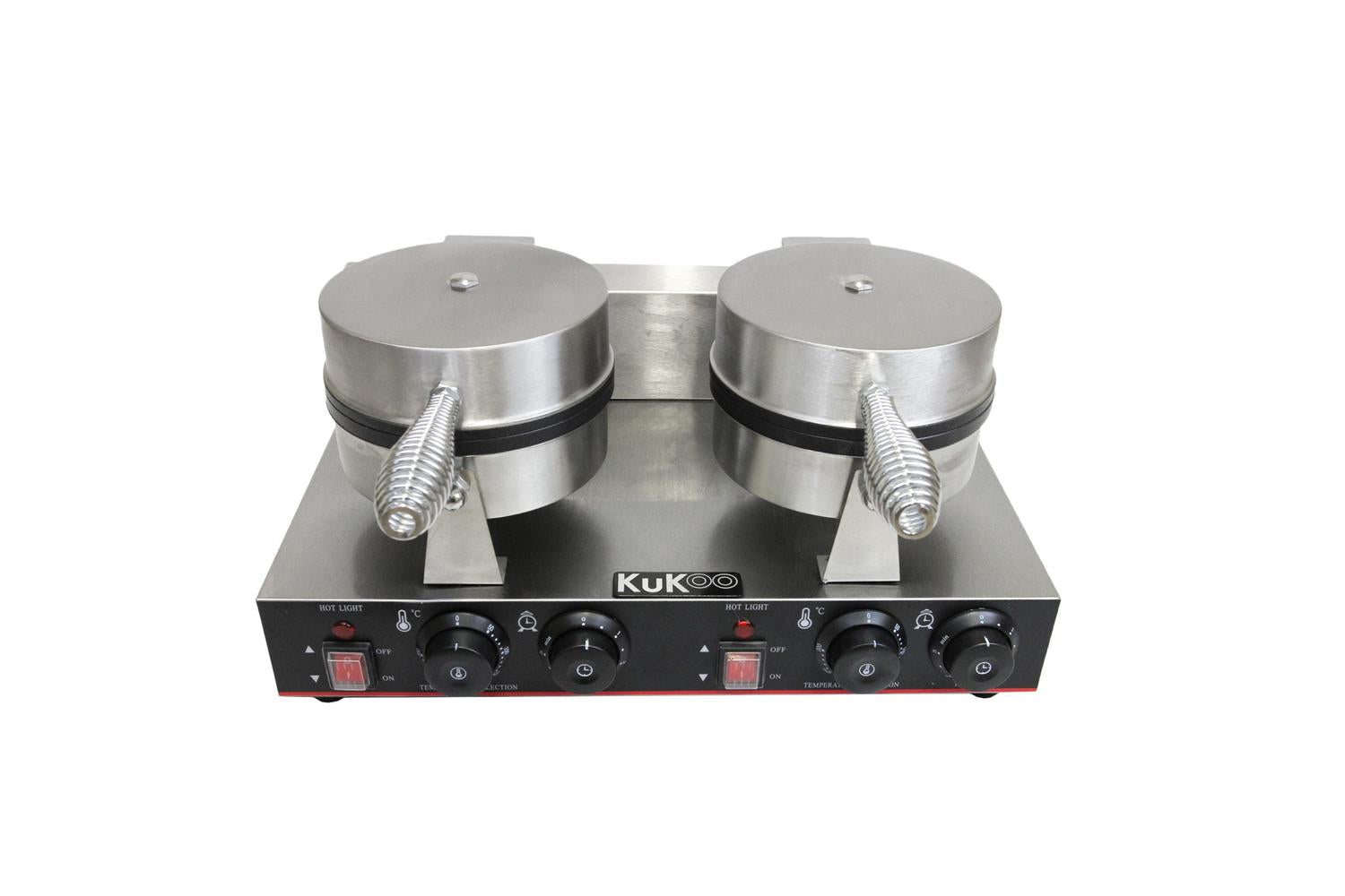 Monstershop 24318 - Kukoo Double Waffle Maker-8